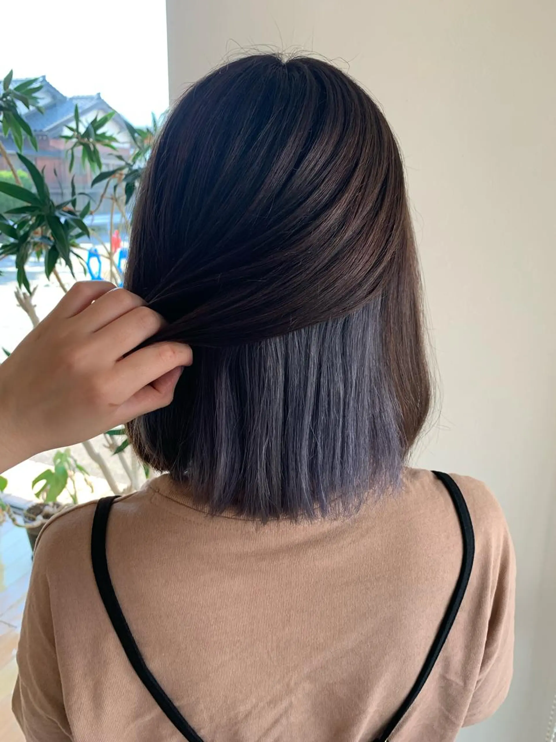 カラー 柴田 結衣のヘアスタイル