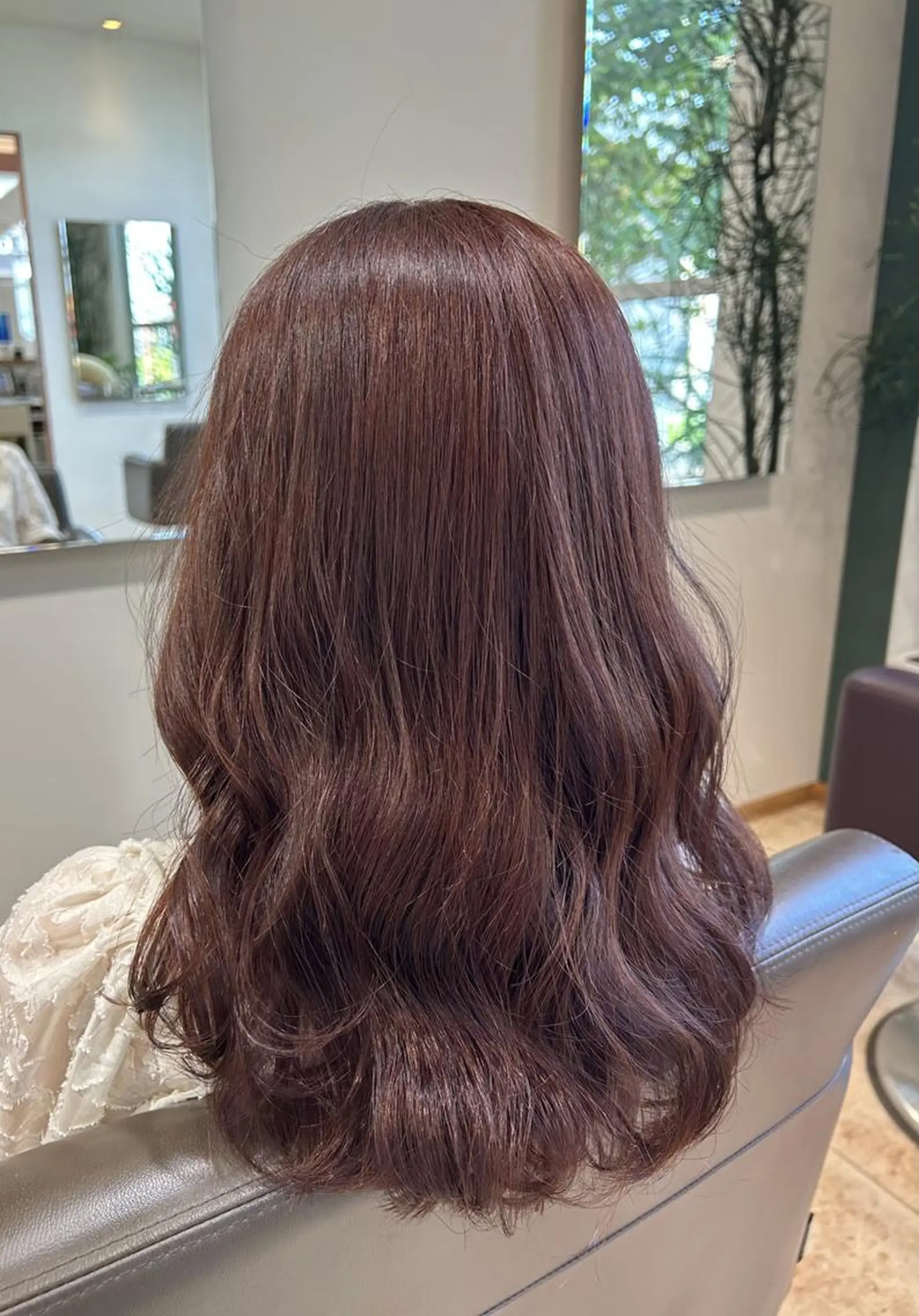 カラー ガレリアエレガンテ緑 杉浦のヘアスタイル