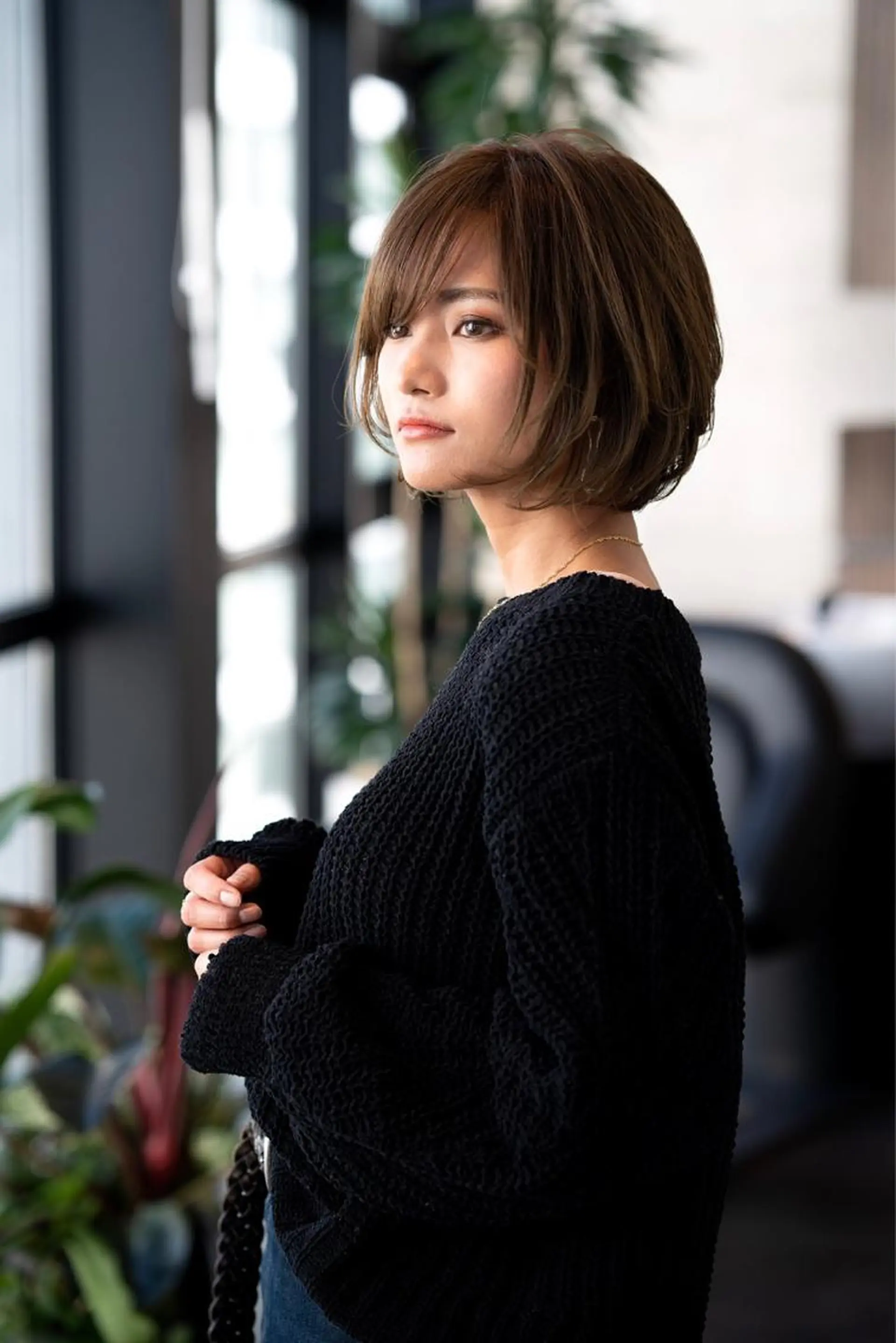 ショート カラー カット ヘアカラー トリートメント 🉐レイヤー/塩見 弘樹🉐渋谷のヘアスタイル