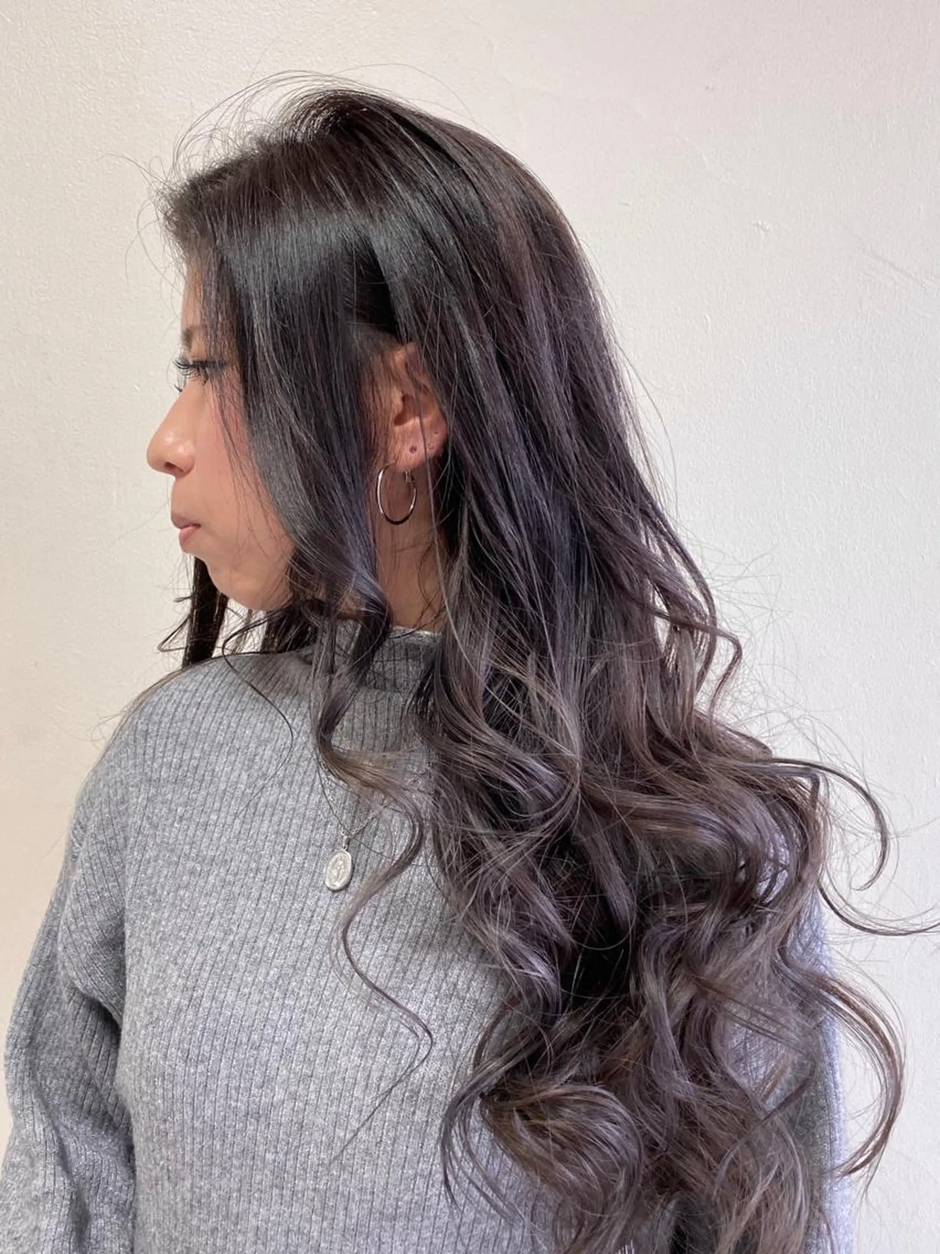 ロング カラー hair &eye LAWE.店長のヘアスタイル