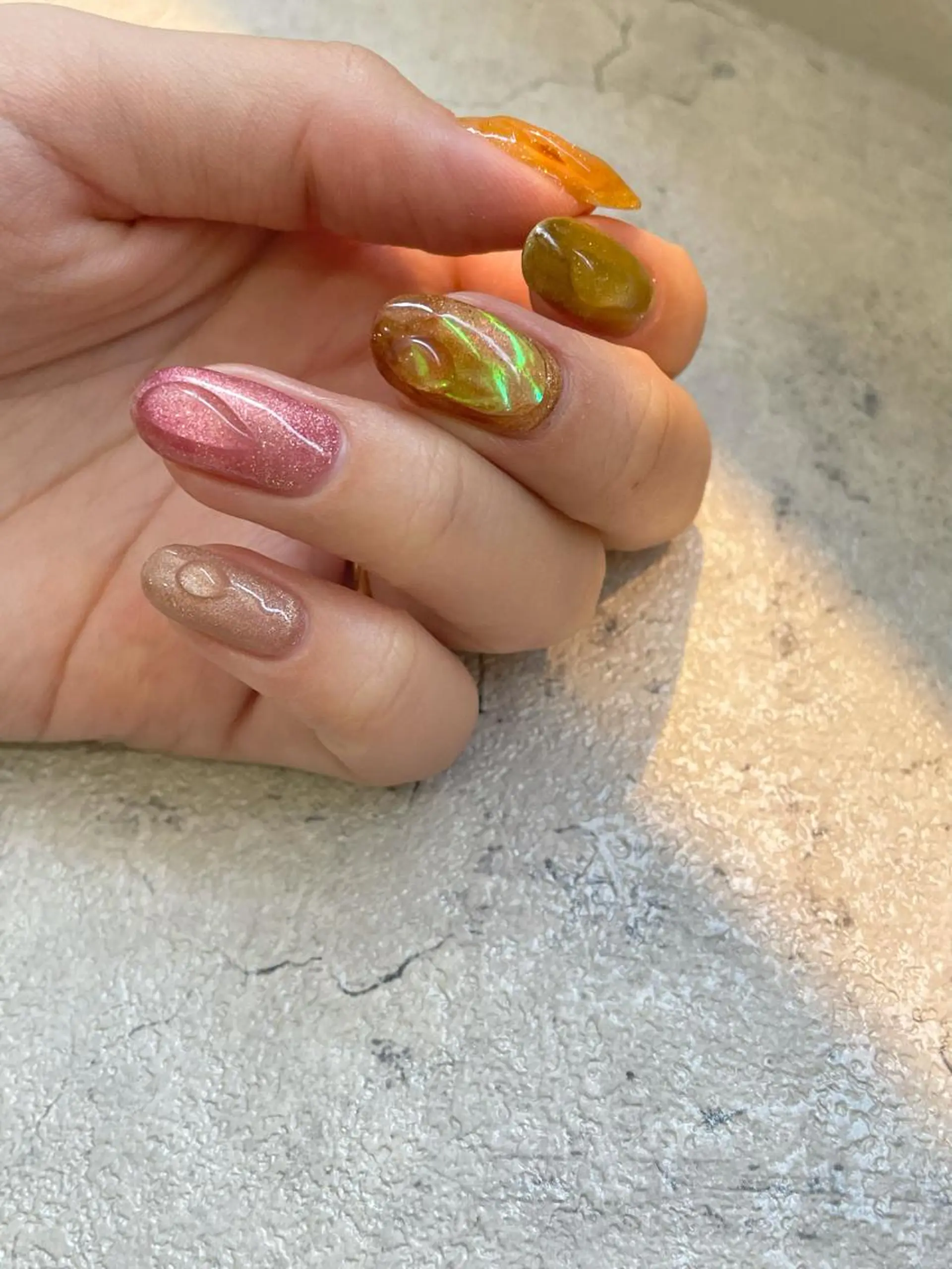 ネイル マグネットネイル Nagashima sanaのネイルデザイン