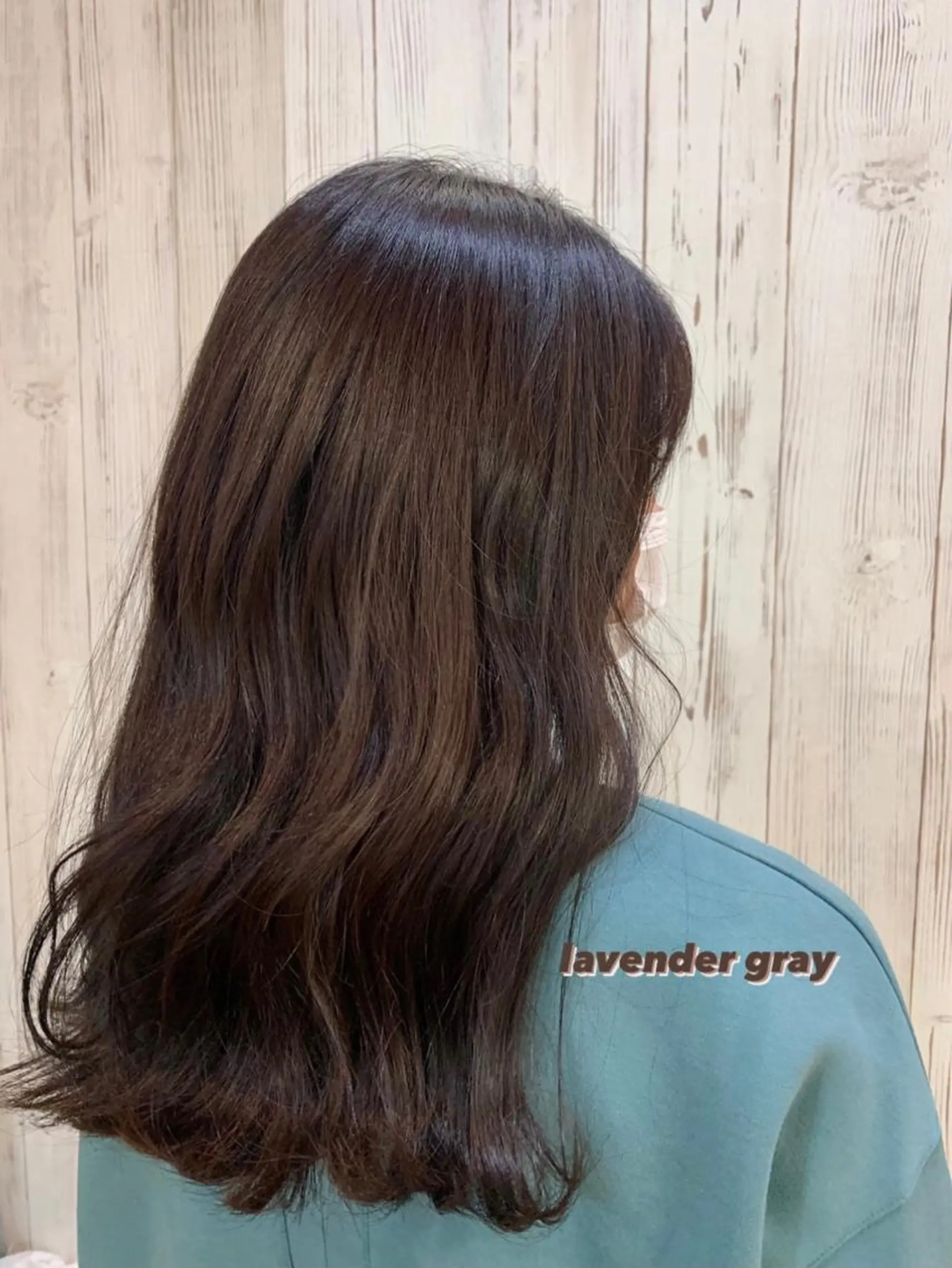 ロング カラー ラベンダーカラー カット ヘアカラー トリートメント Nagisa🥥🧡 南森町駅 徒歩30秒のヘアスタイル