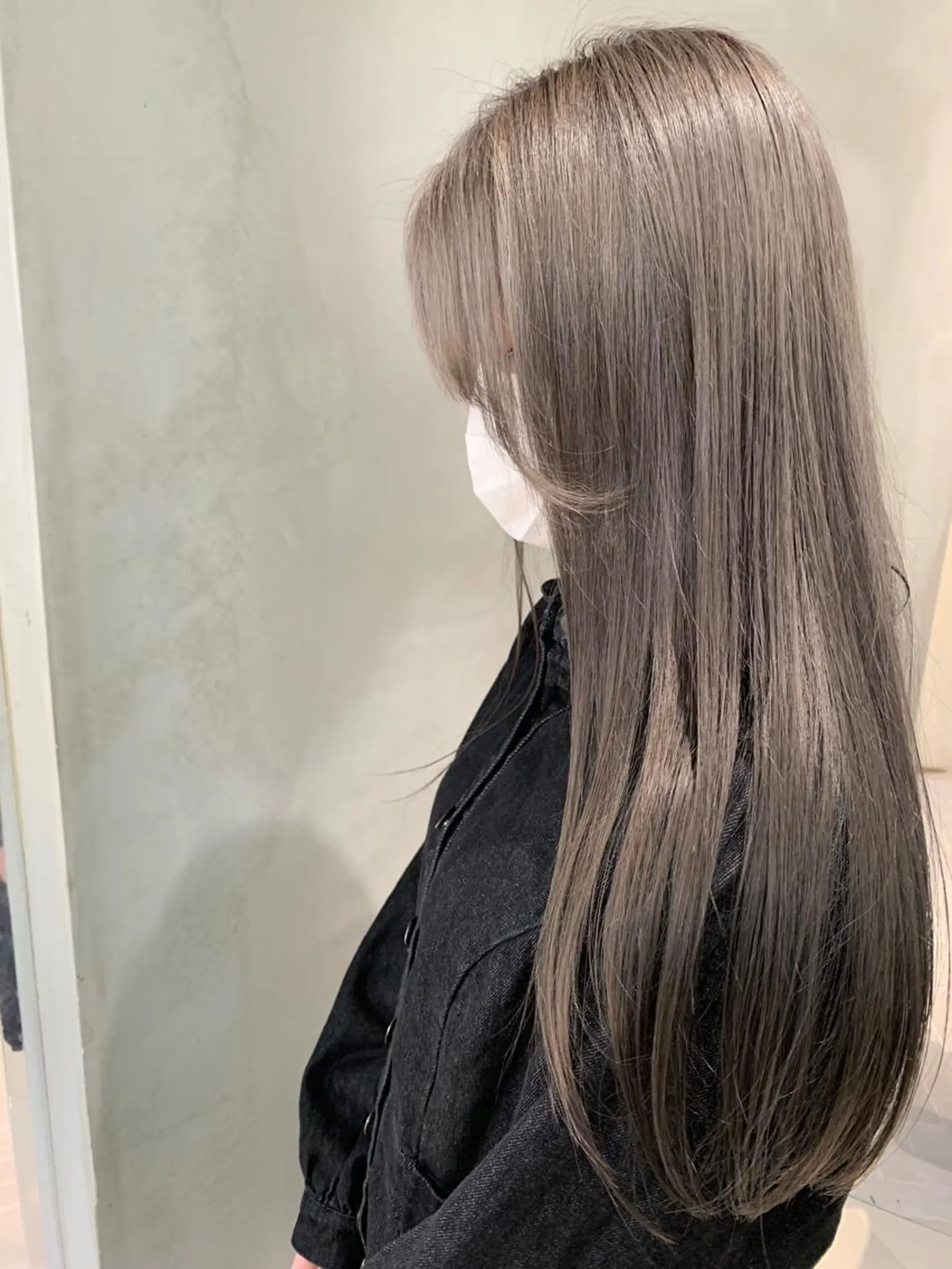 カラー ブリーチ 韓国ヘア/耳ツボジュ エリー♡ayumuのヘアスタイル