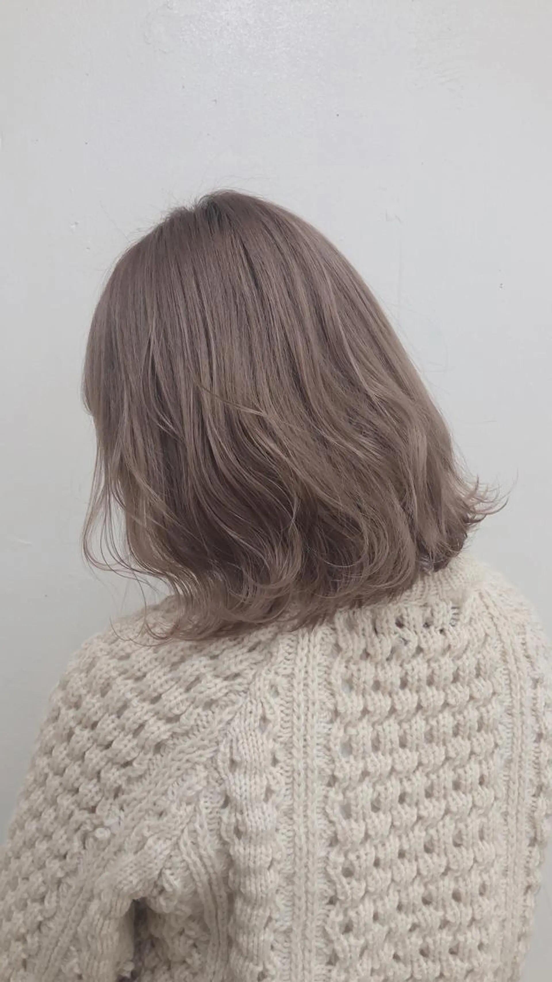 ミディアム カラー ヘアアレンジ ヘアカラー ヘッドスパ 🪞韓国🤍大人っぽ 艶髪🤍FRUITSのヘアスタイル