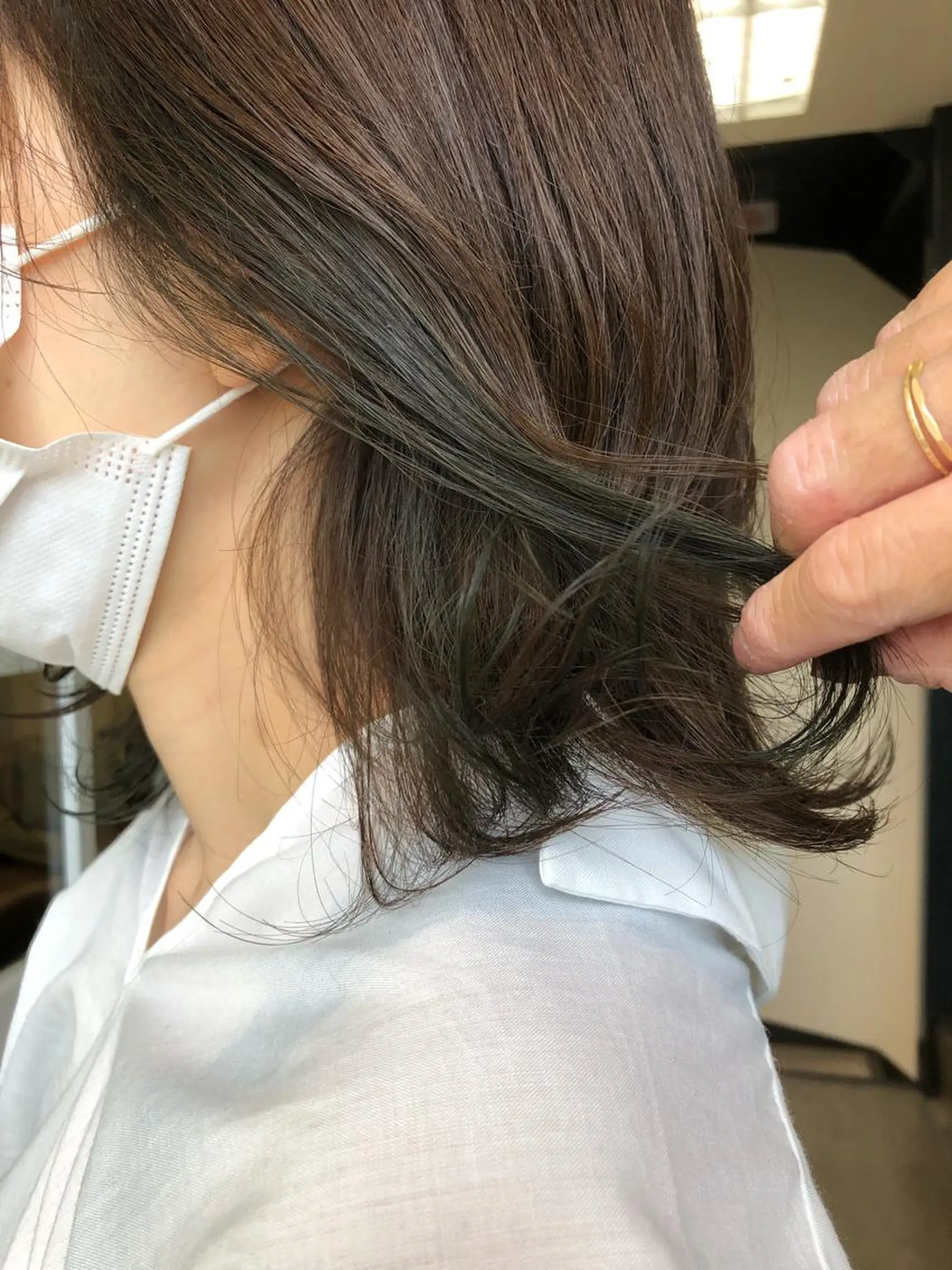 ミディアム カラー 小木曽智美 /ボブ/ショートのヘアスタイル