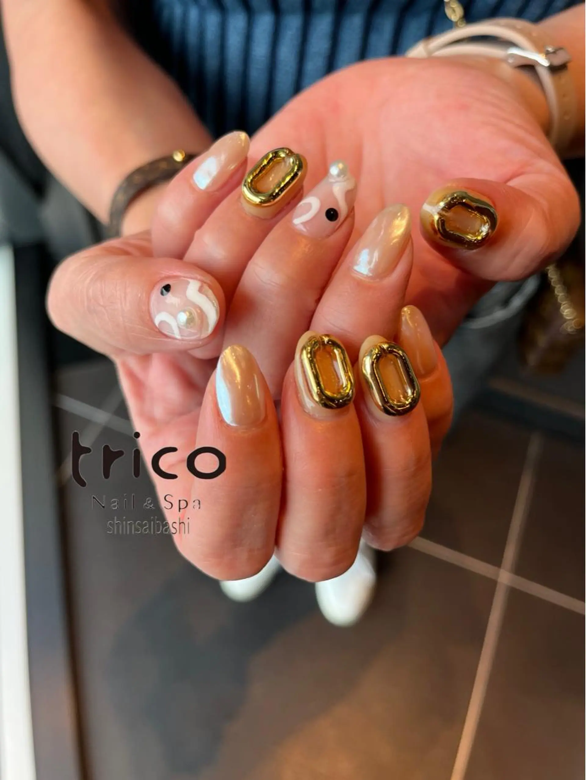 ネイル ハンドネイル 竹本 恵美のネイルデザイン