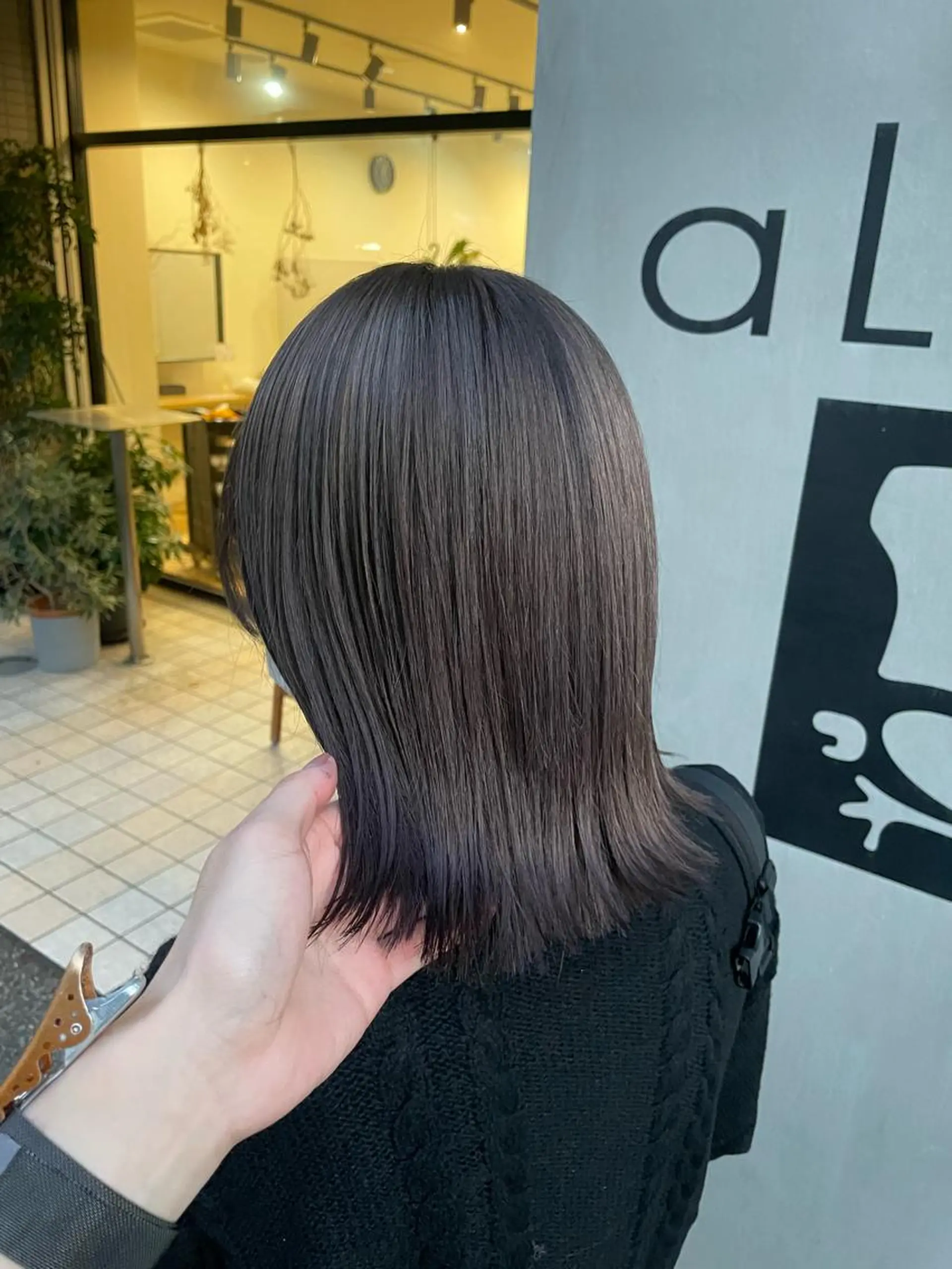 ショート ヘアカラー 韓国ヘア/レイヤー 🇰🇷/艶髪/長橋のヘアスタイル