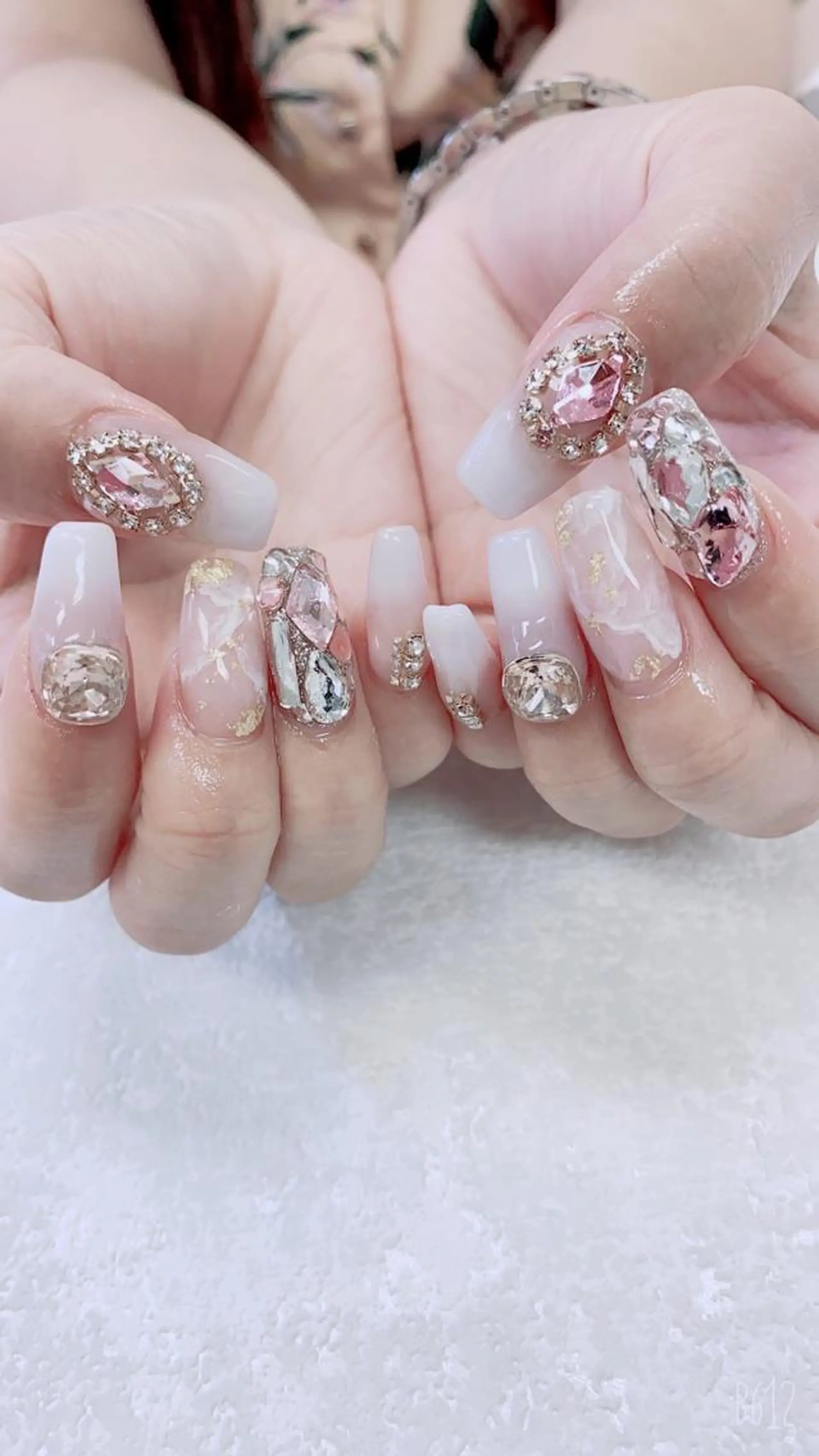 ミディアム ハンドネイル JNA認定講師🌸 RIEのネイルデザイン