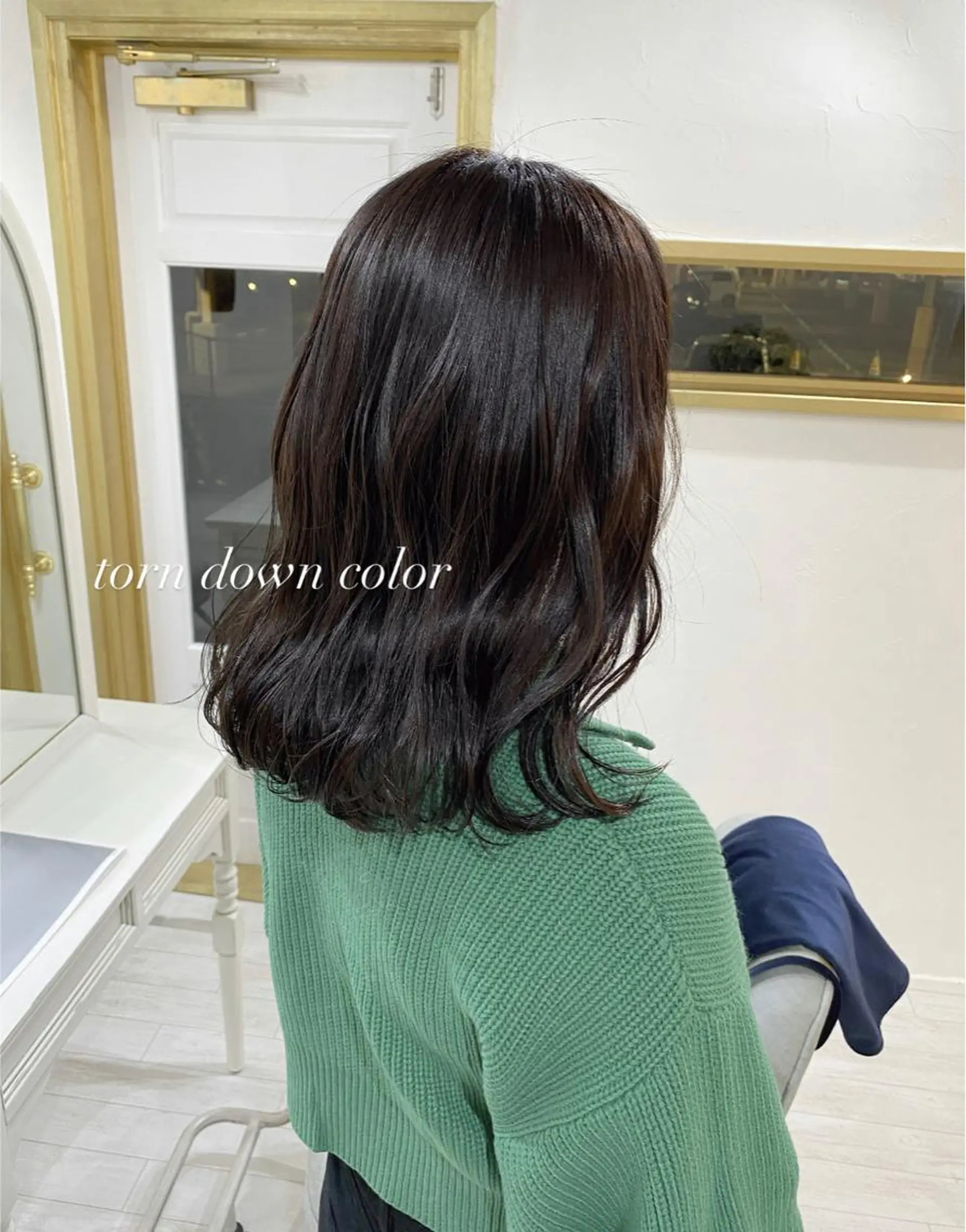 ロング カラー flen所属・𖤣𖥧𖥣𖥧田中 姫乃𖤣𖥧𖥣𖡡のヘアスタイル