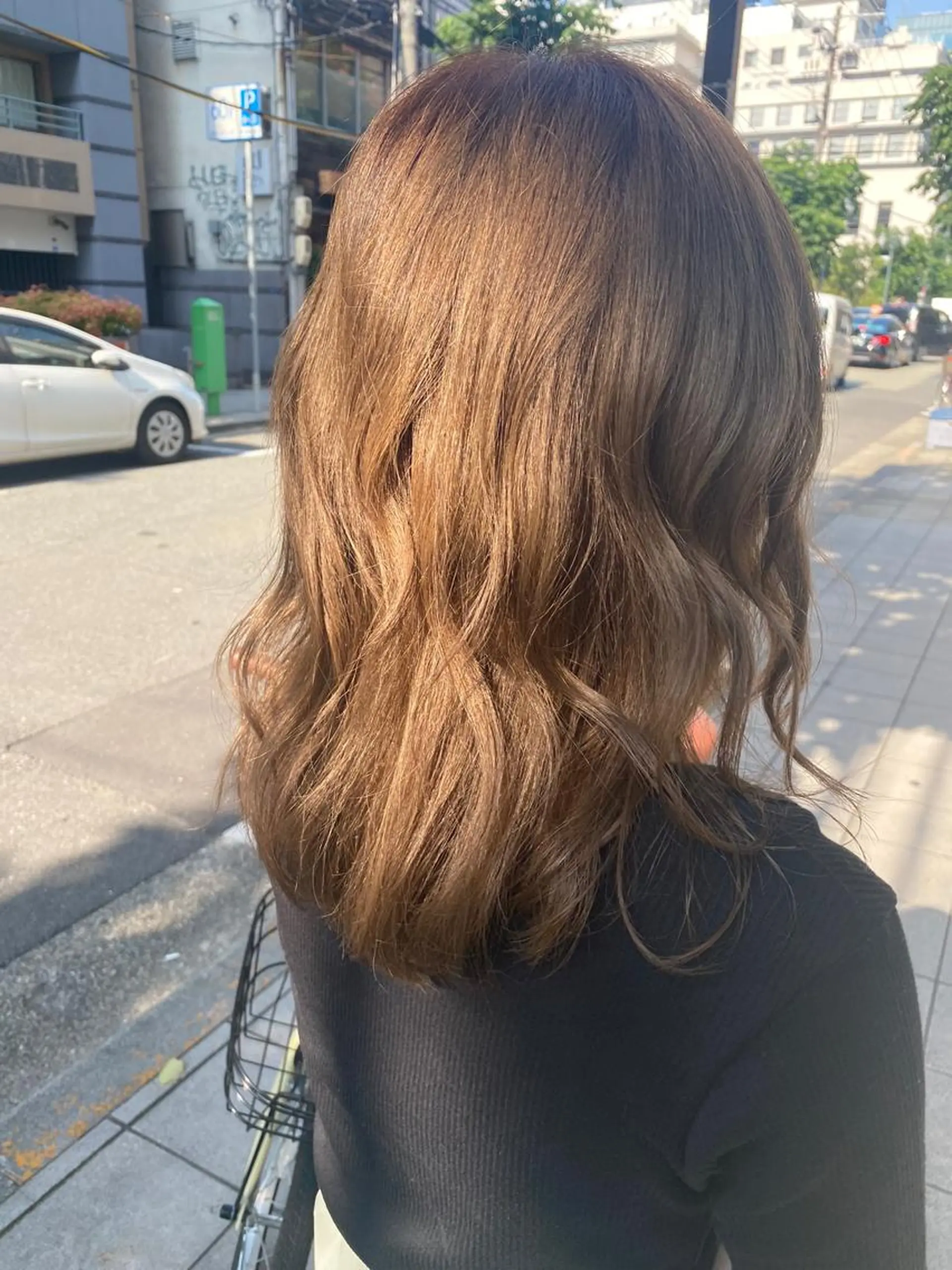 セミロング カラー ヘアカラー トリートメント IT’s所属・韓国好き🇰🇷 美容師MIKUのヘアスタイル