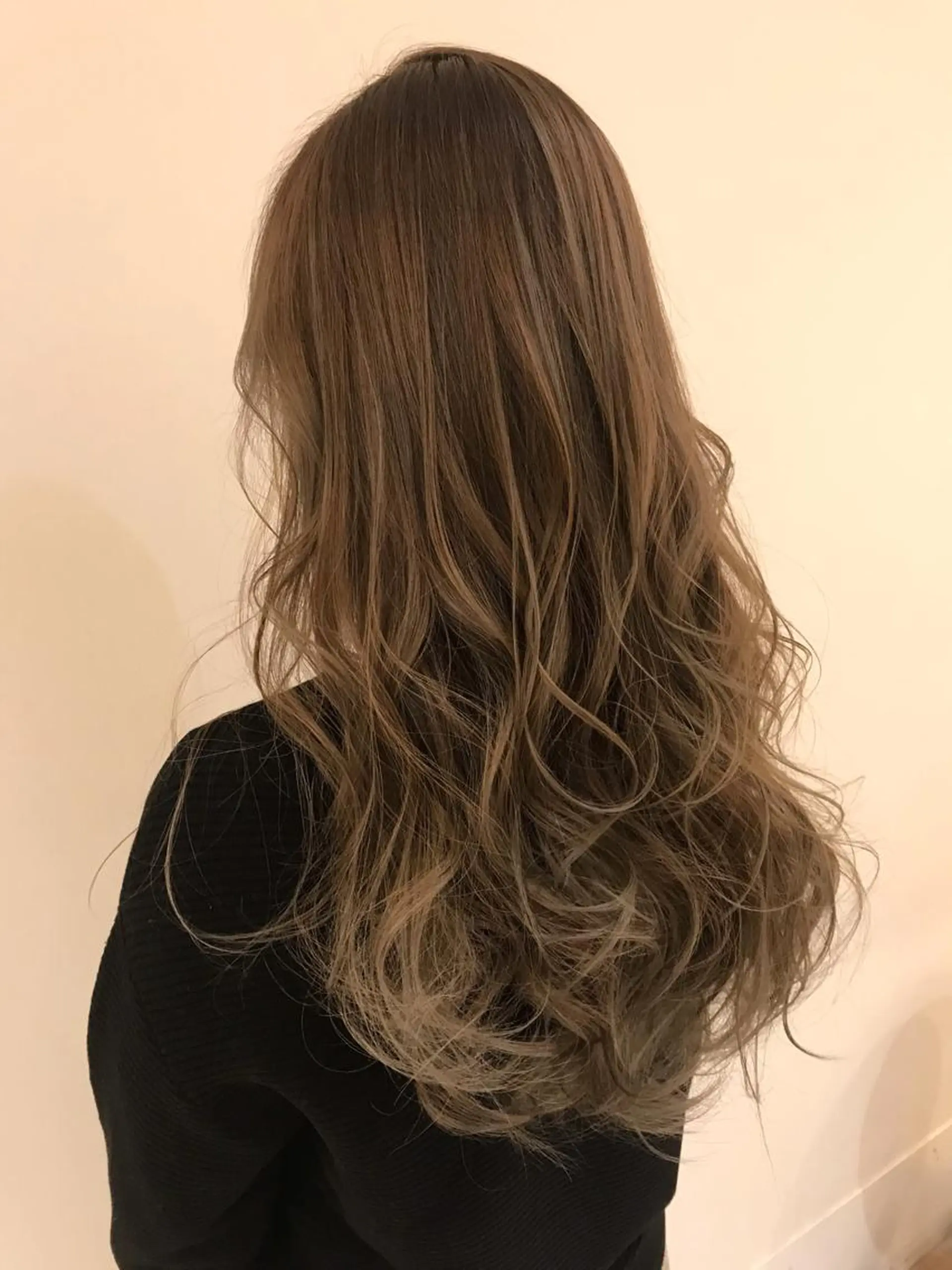 ロング カラー シールエクステ⭐️ オオミタクヤのヘアスタイル