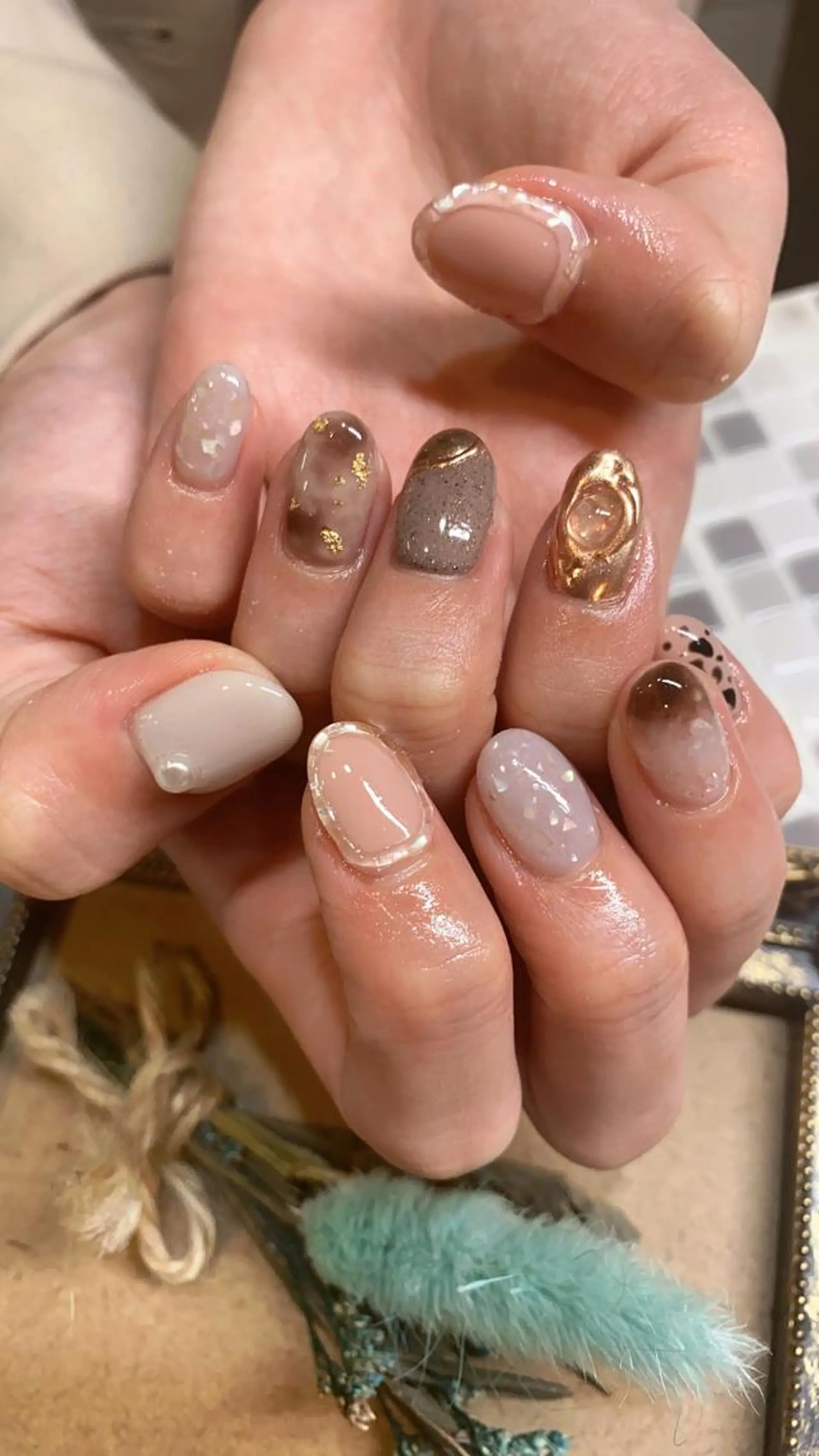 ネイル 韓国ネイル ♡Nailist yui♡のネイルデザイン