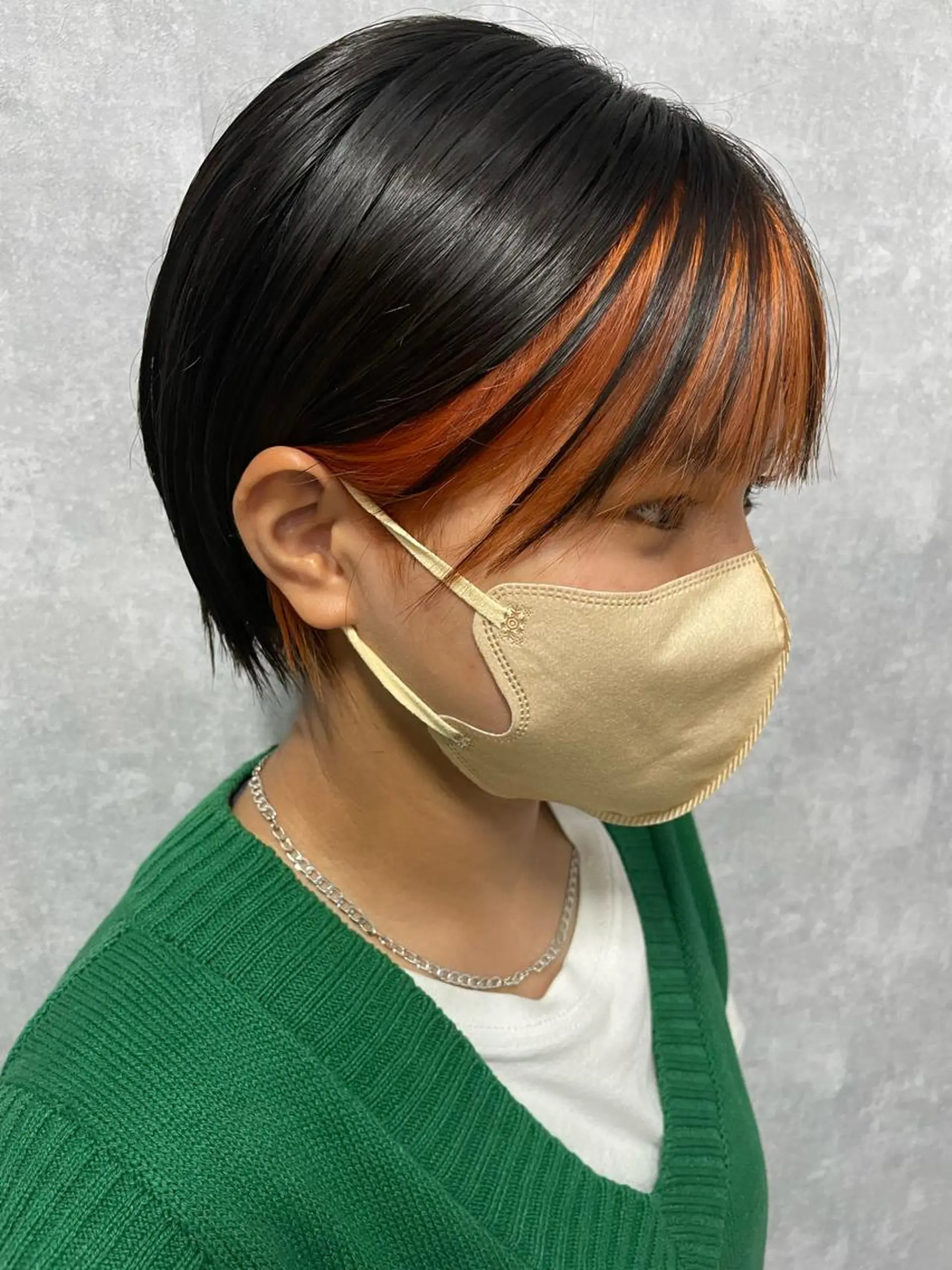 ショート 切りっぱなしボブ ショートボブ ハンサムショート 丸みショート アッシュ カット ヘアカラー トリートメント C’LD hair  produce /シールドヘア所属・モテ髪/ボブ/ショー ト/アダチフウトのヘアスタイル