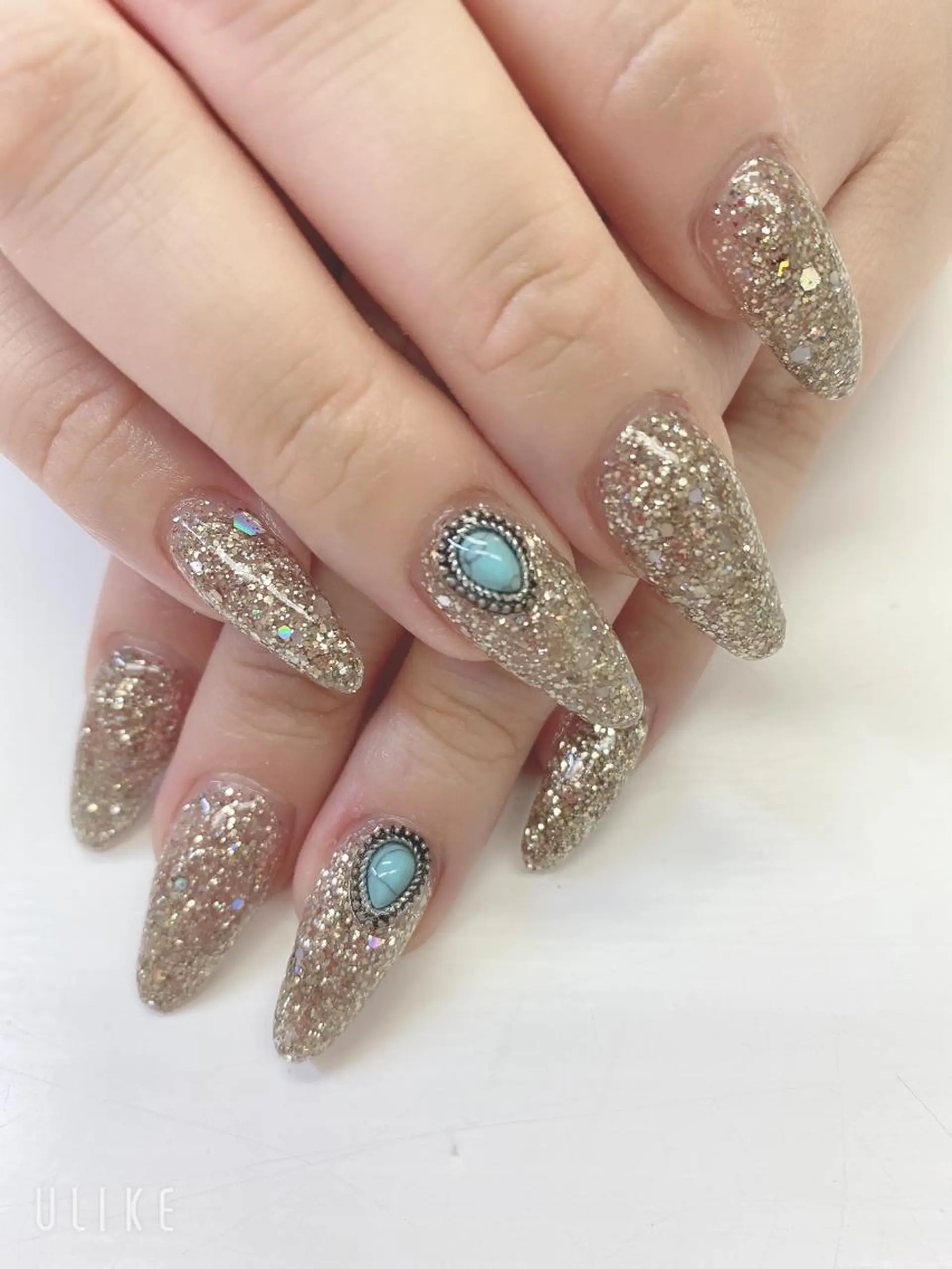 セミロング ハンドネイル JNA認定講師🌸 RIEのネイルデザイン