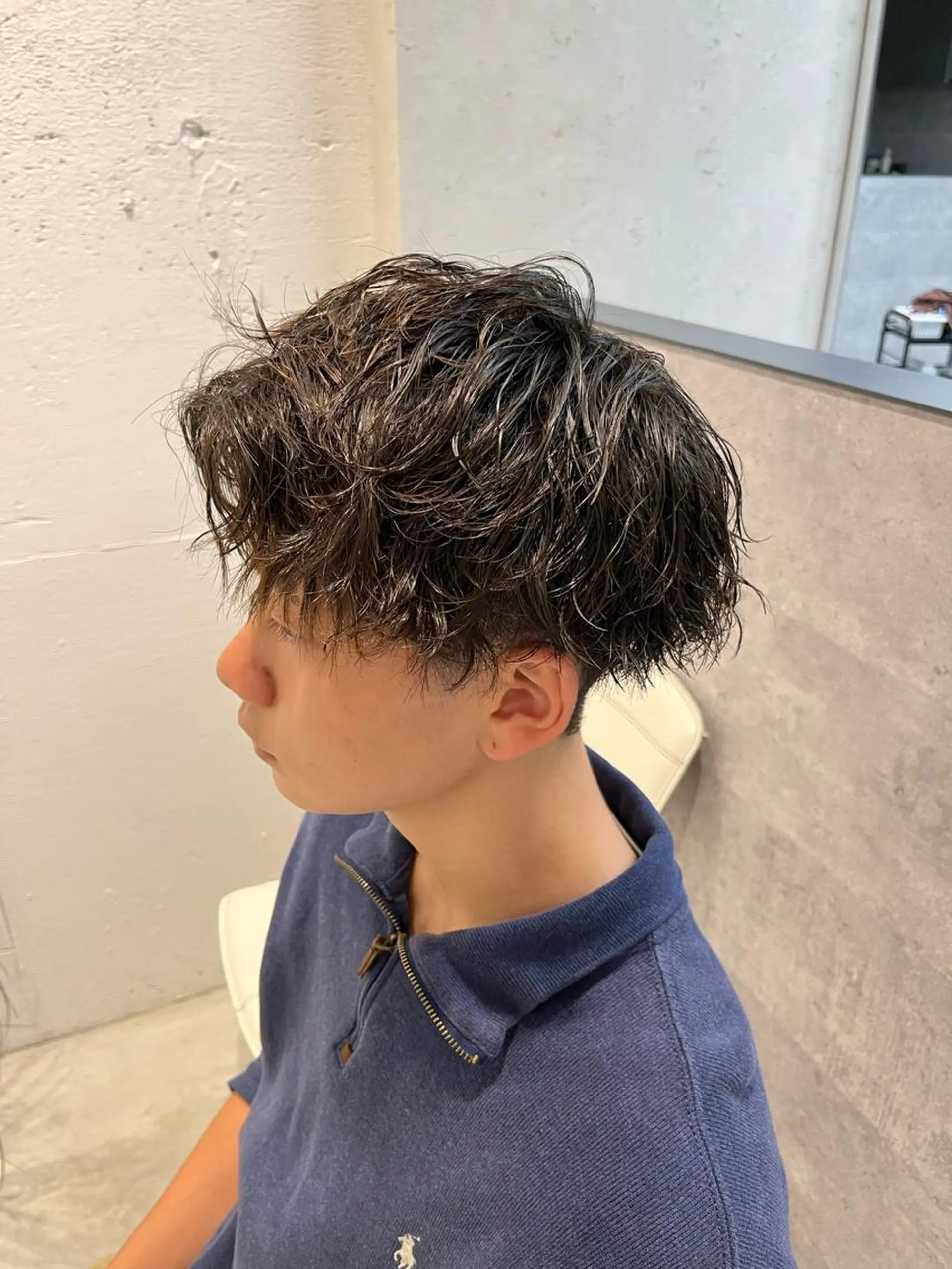 パーマ メンズ 艶髪🌈ムラカミ サキのヘアスタイル