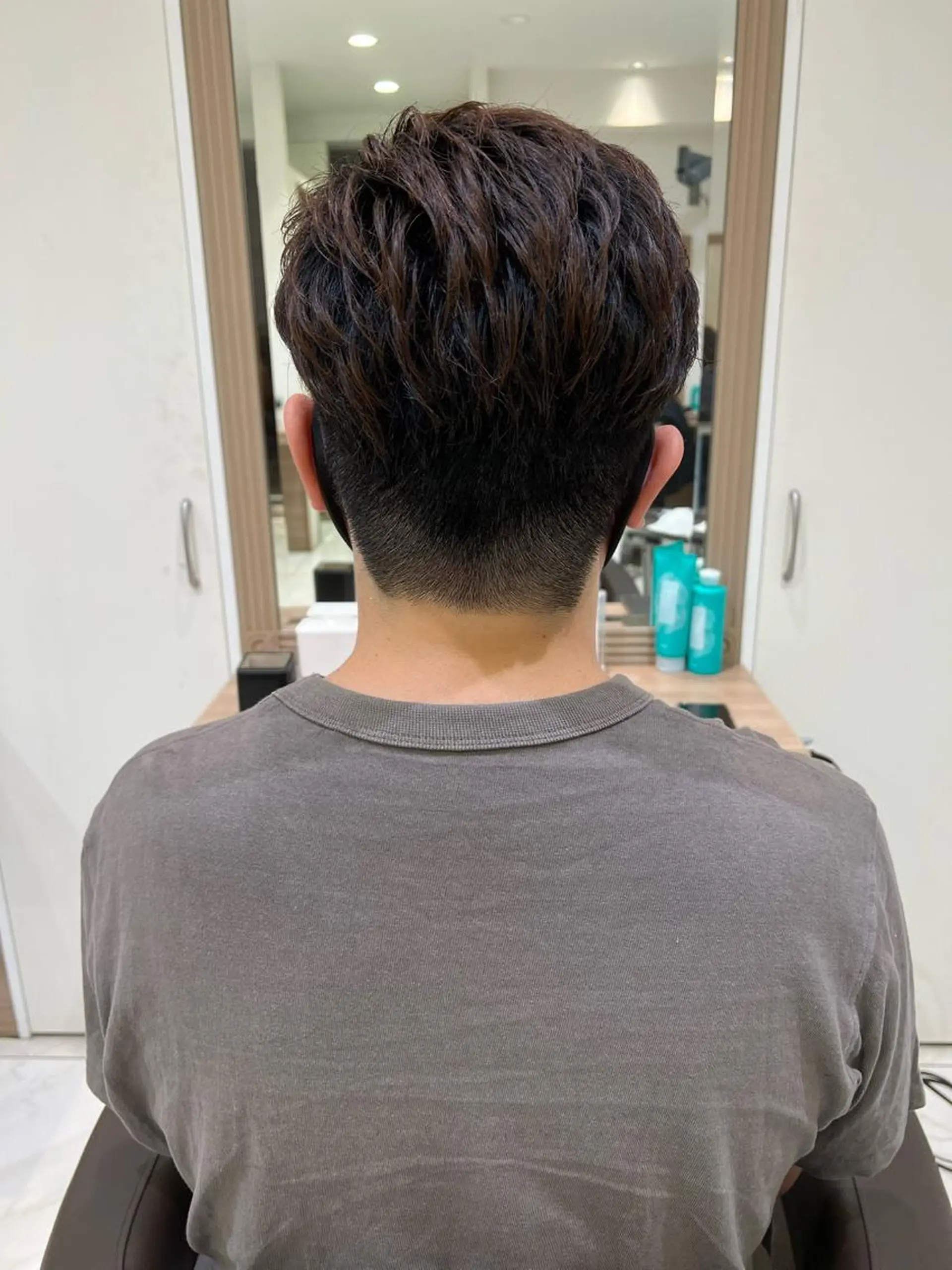 メンズ 顔周り/韓国レイヤー junkaのヘアスタイル