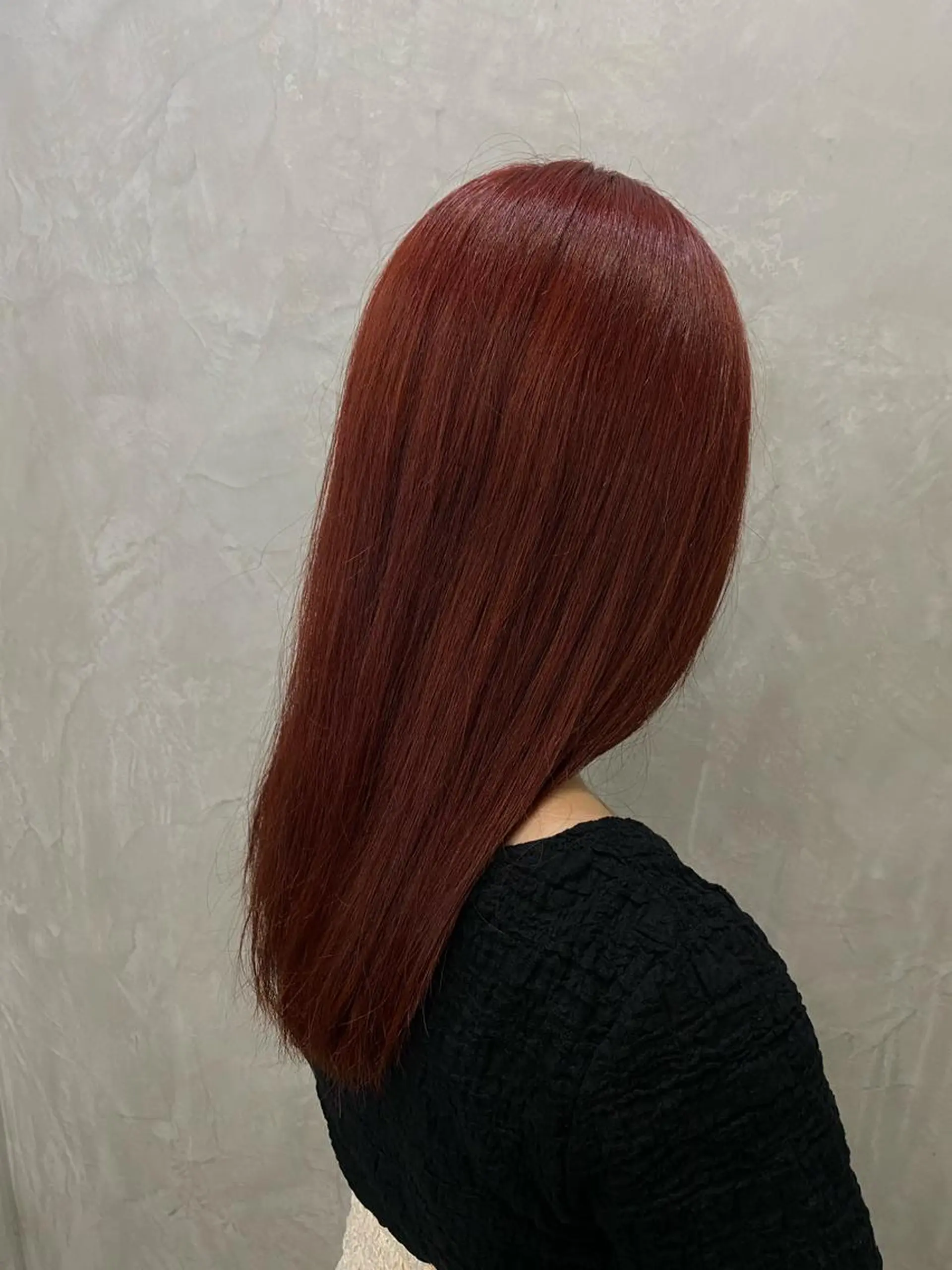 ロング カラー 佐伯 鼓乃美のヘアスタイル