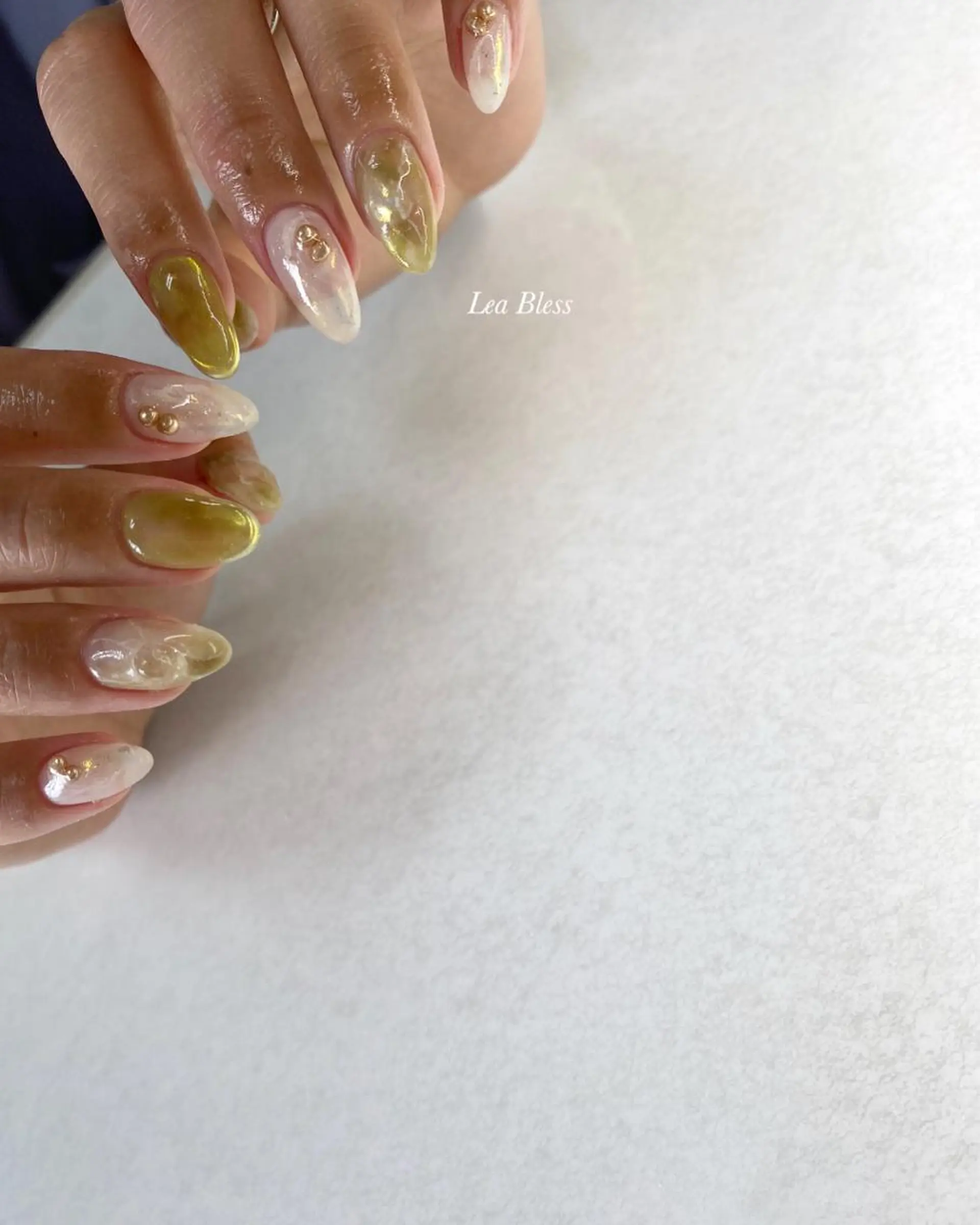 ネイル ハンドネイル Lea Bless 河原町のネイルデザイン