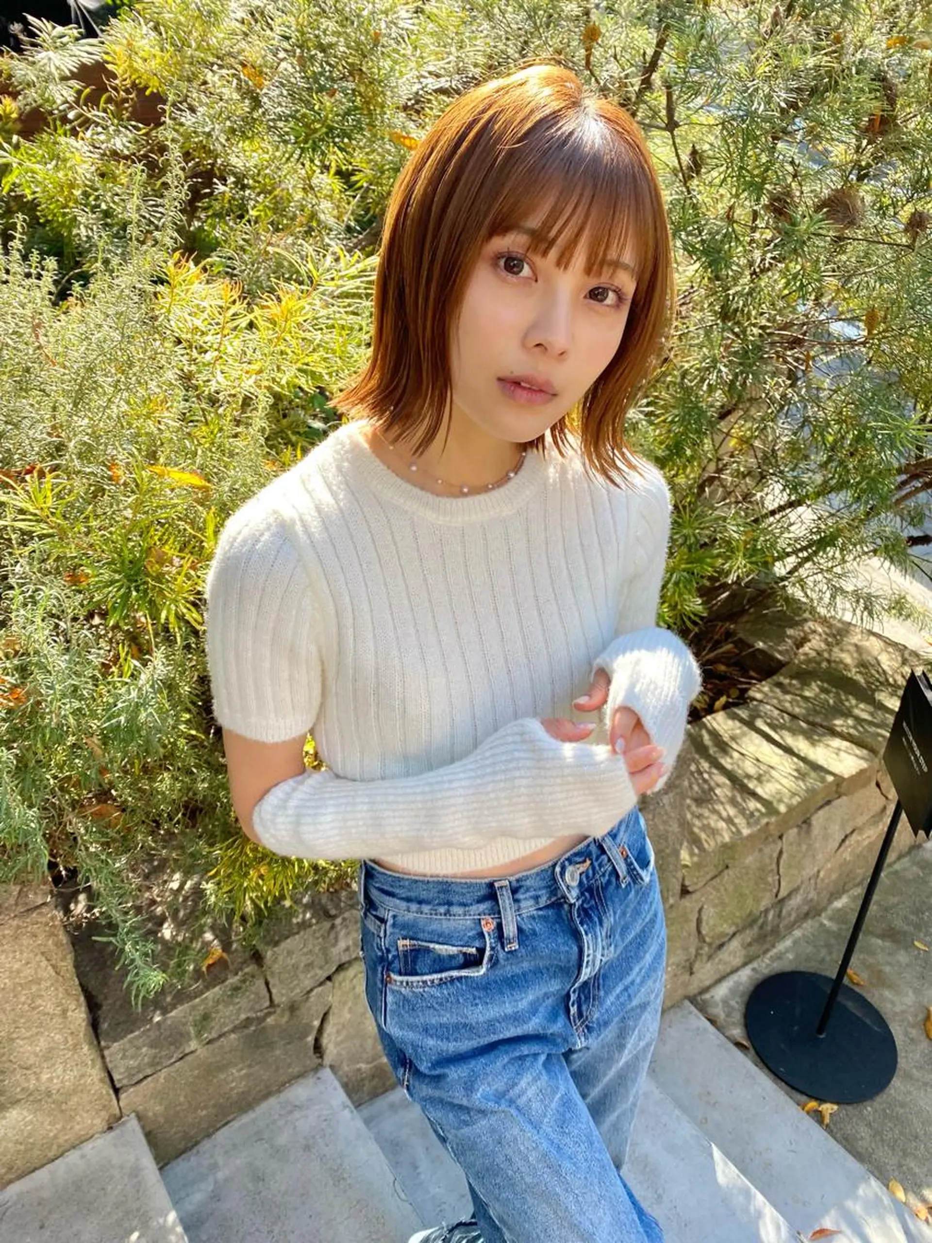 ミディアム カラー カット トリートメント mood tatemachiのヘアスタイル