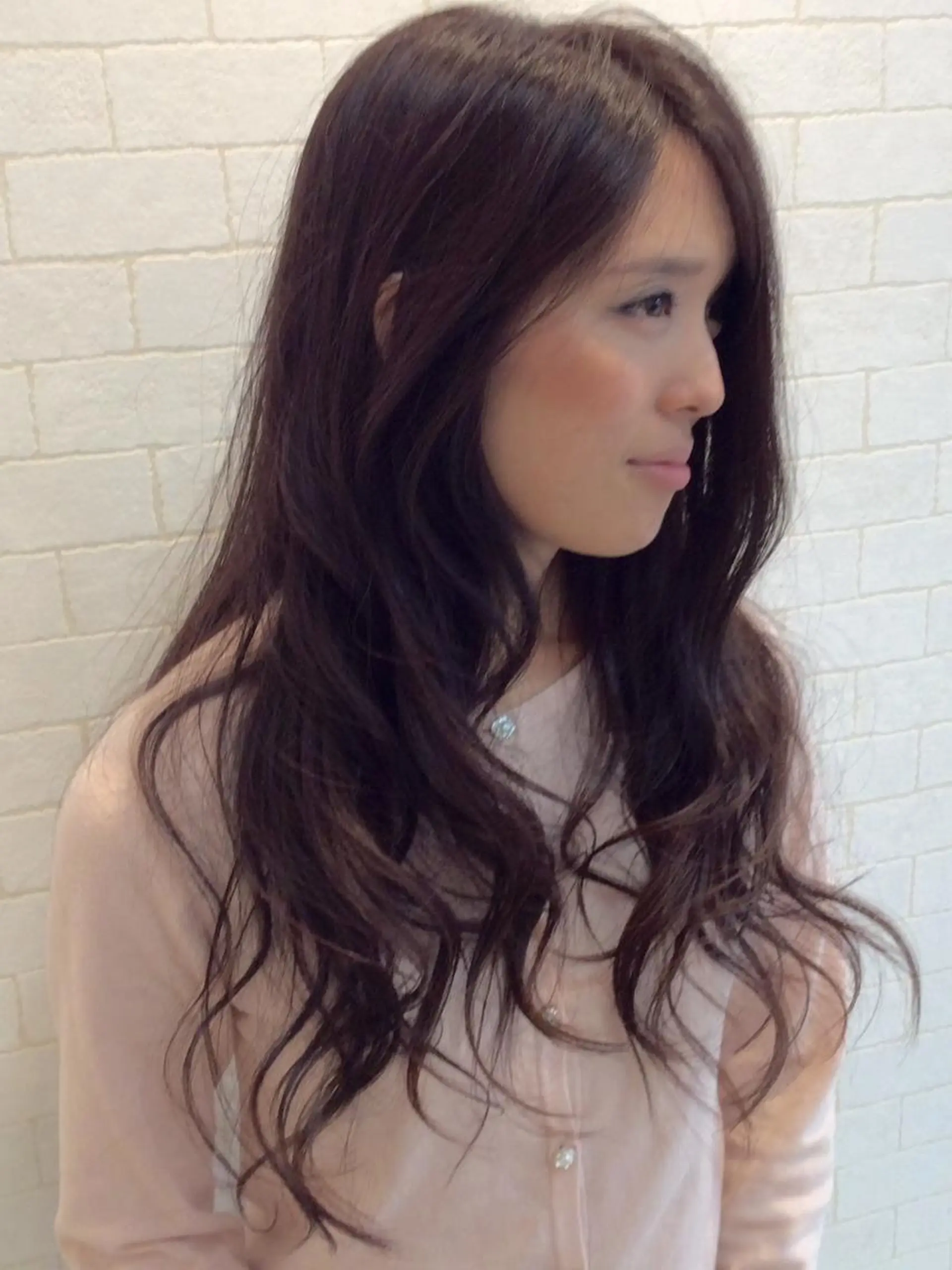 ロング カラー cadeau 前谷のヘアスタイル