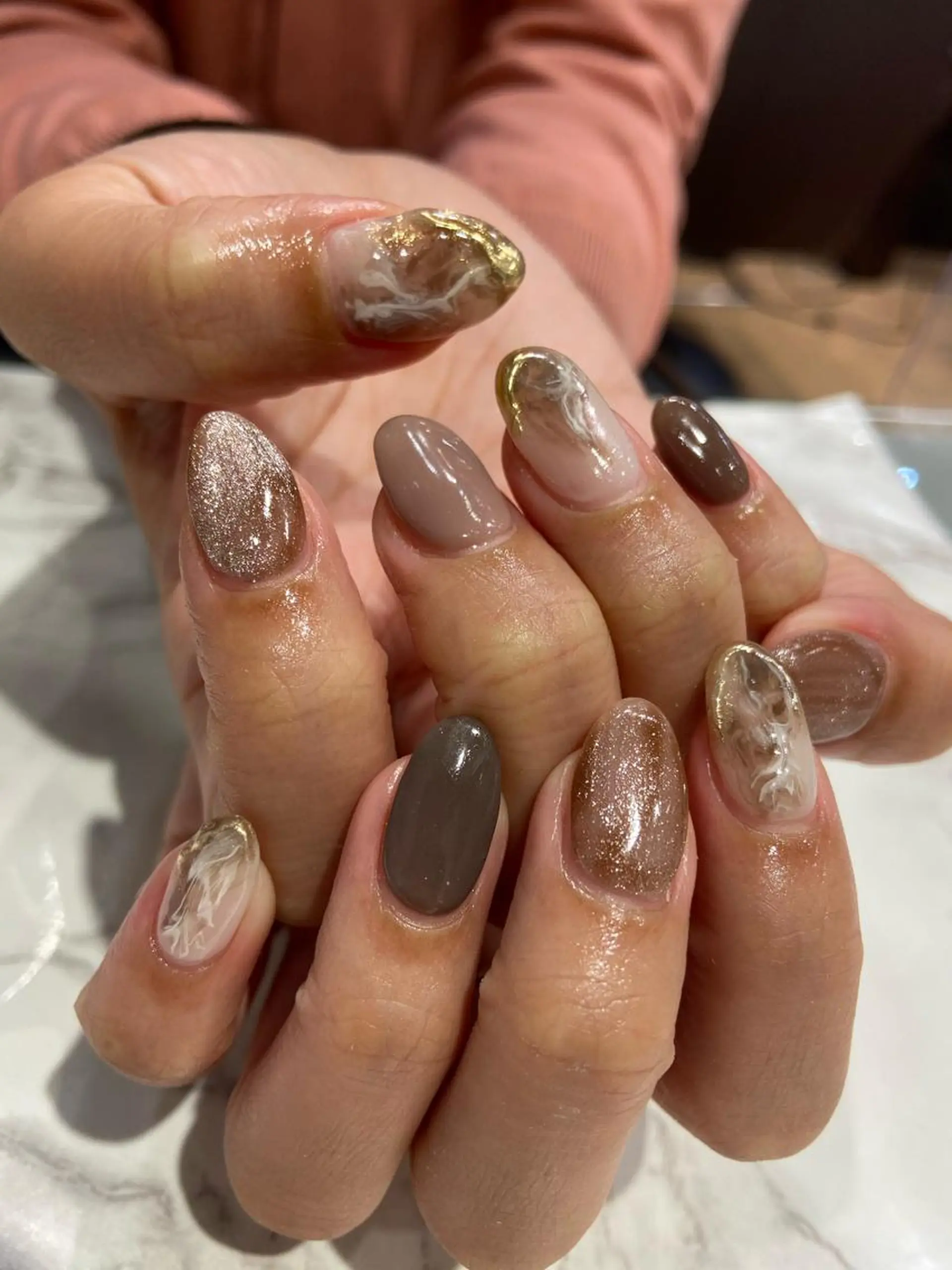 ネイル 🧸プルエクステ❤︎ ネイルKAO🧸のヘアスタイル