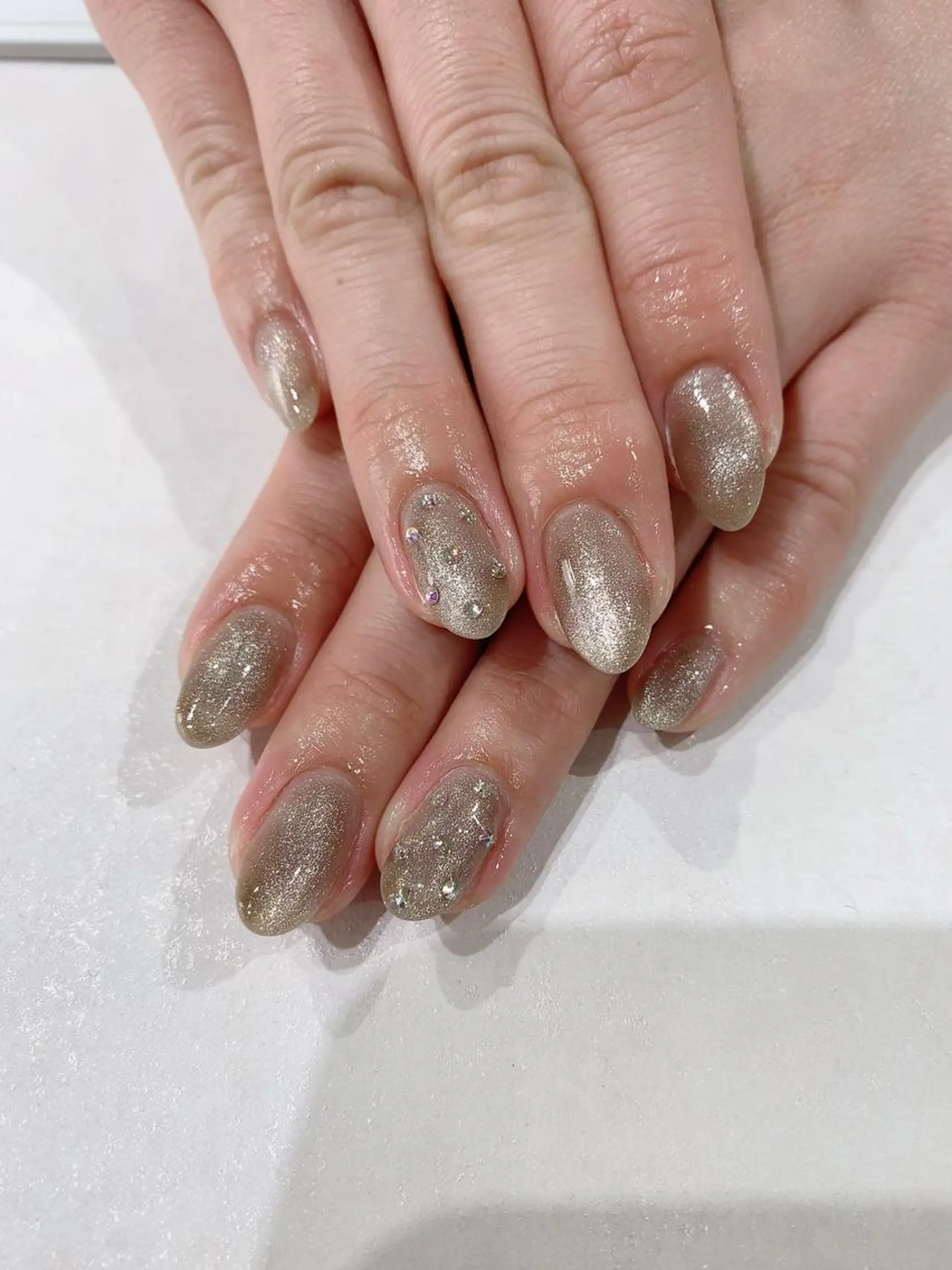 ミディアム ハンドネイル JNA認定講師🌸 RIEのネイルデザイン