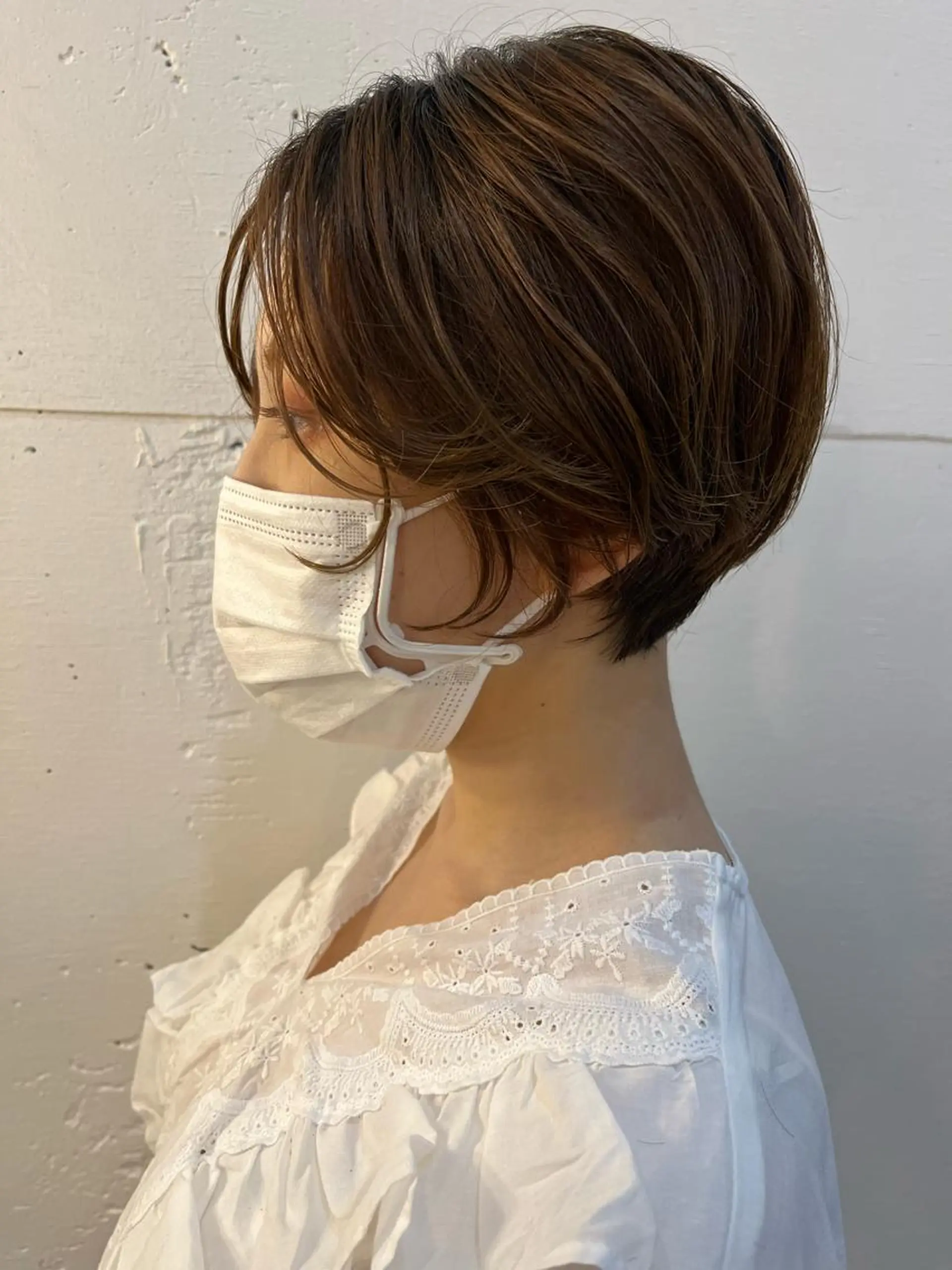 ショート エンテ所属・en-te:堀 恵里那のヘアスタイル