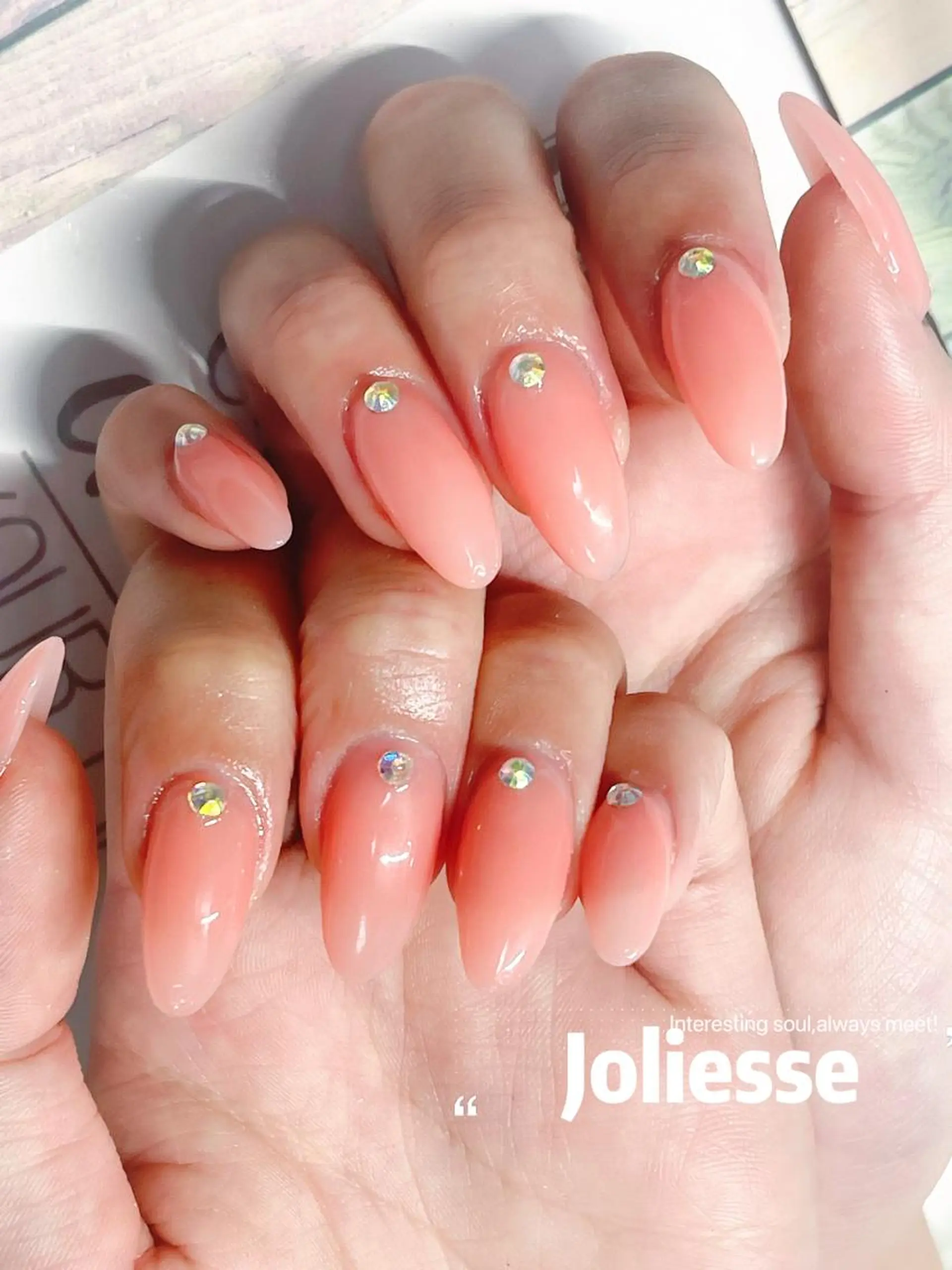 ネイル ワンカラーネイル スカルプネイル Joliesse nail salonのネイルデザイン