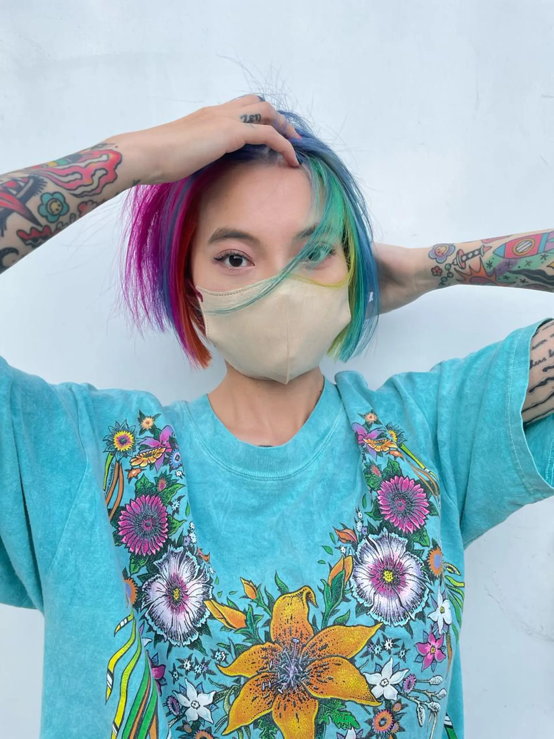 ショート カラー 🌈🌸あおき みちる🌟💗のヘアスタイル