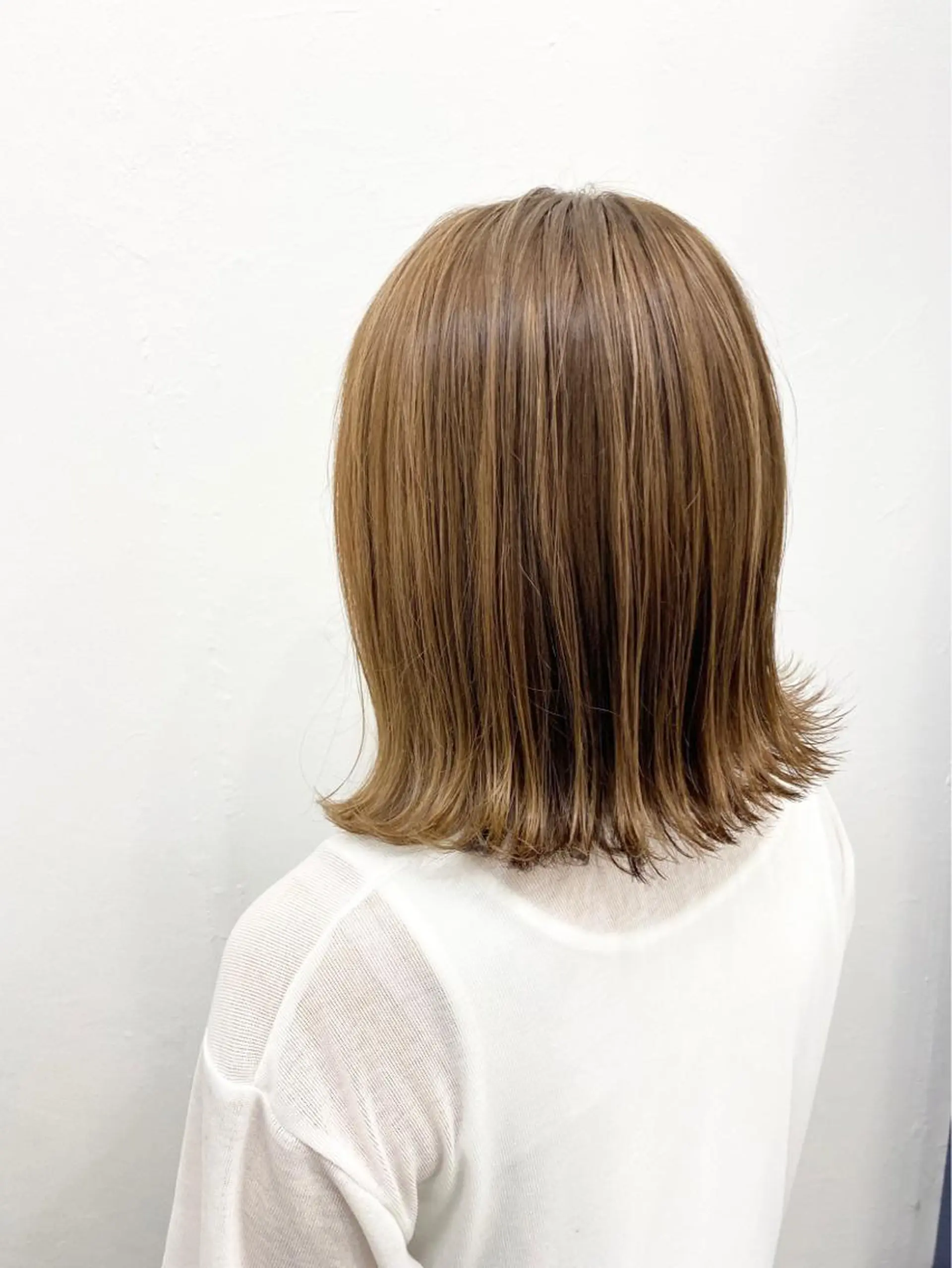 ミディアム カラー ヘアアレンジ 🧸縮毛矯正特化 金澤 彩香🎀のヘアスタイル