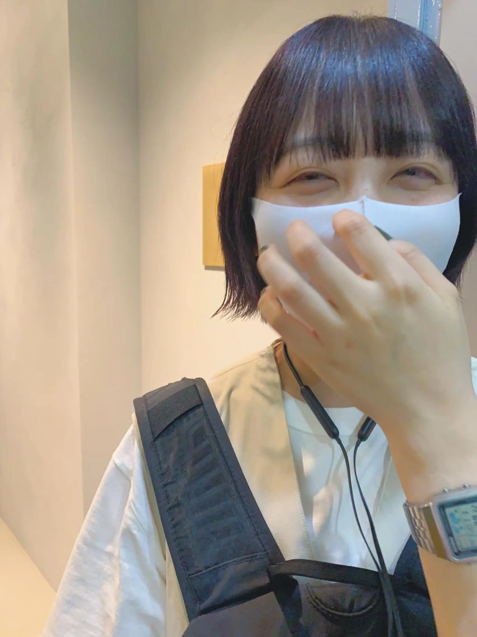 ショート カラー ボブパーマコテ巻き風 パーマNo1深江秀平のヘアスタイル