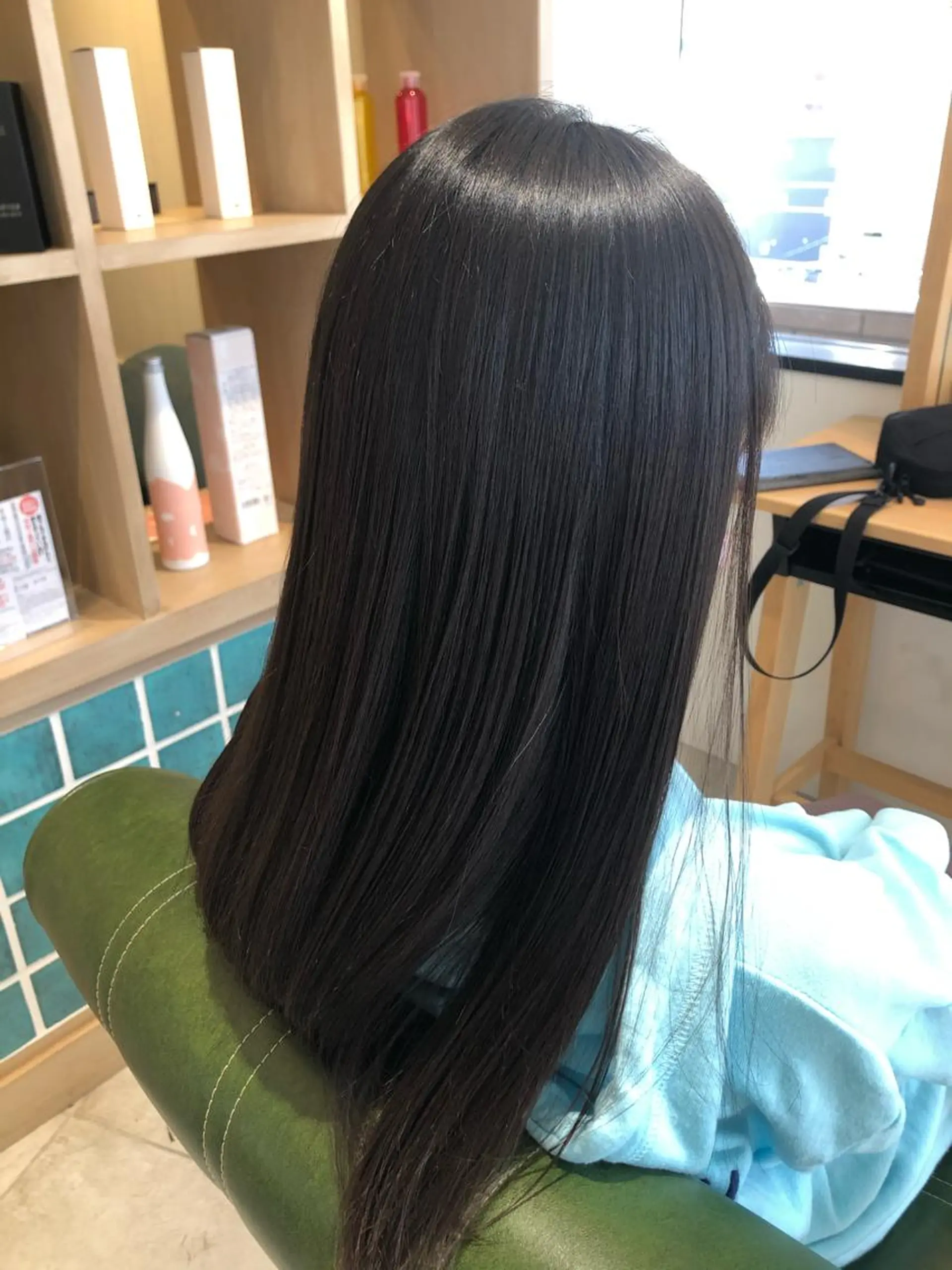 ロング カット 縮毛矯正 トリートメント 池田 美紀のヘアスタイル