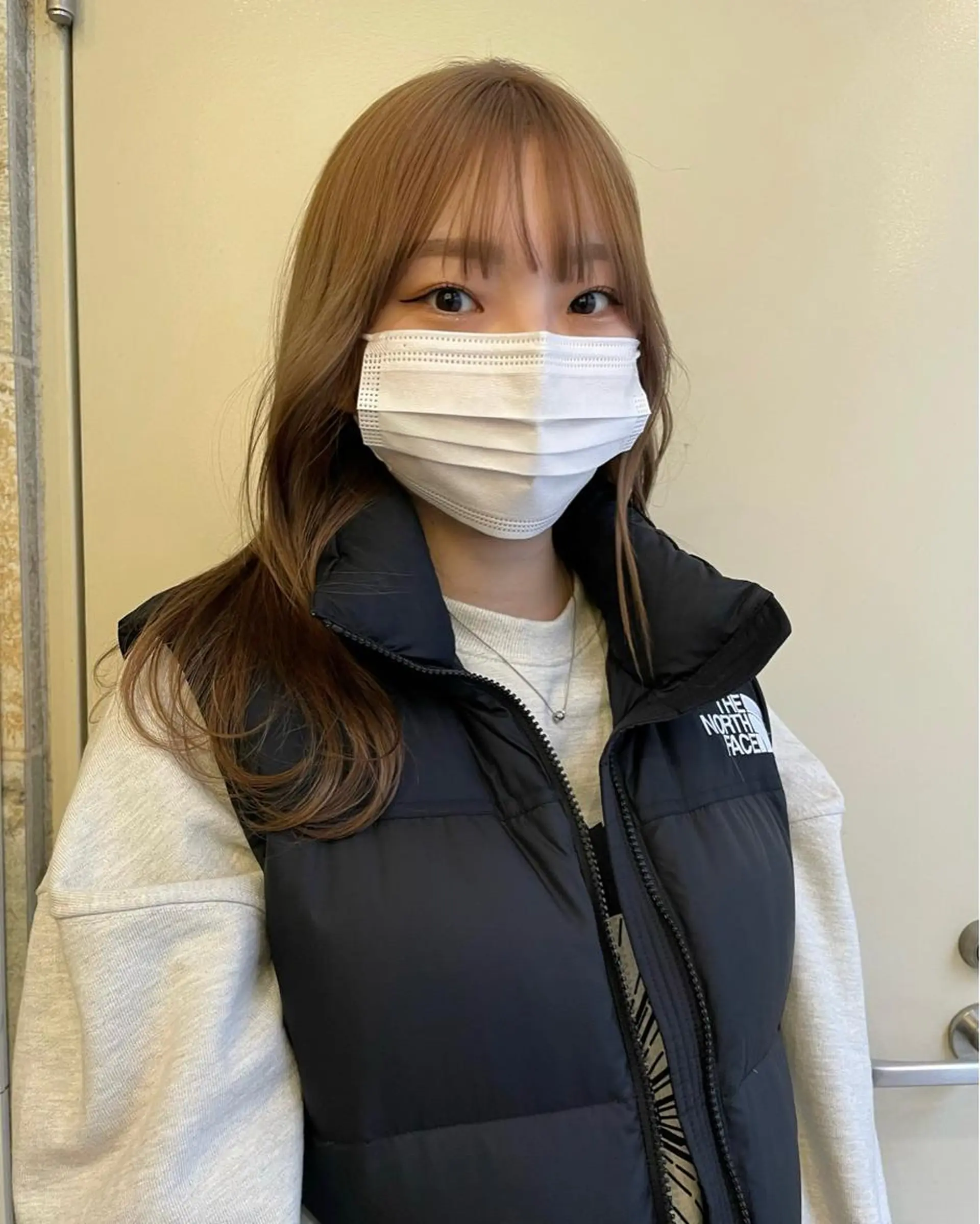 ロング カラー オカモト ミユウのヘアスタイル