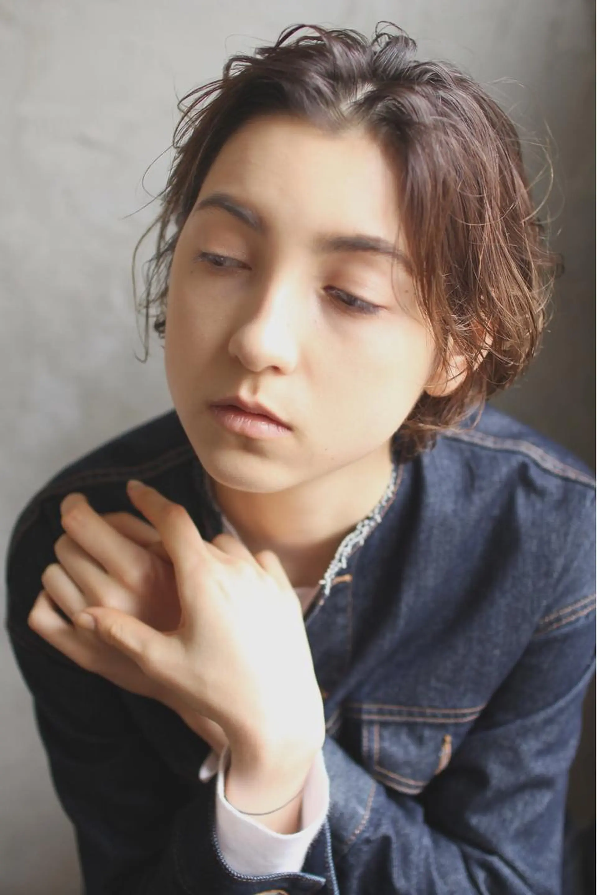 ショート カラー パーマ 下北沢 soiのヘアスタイル