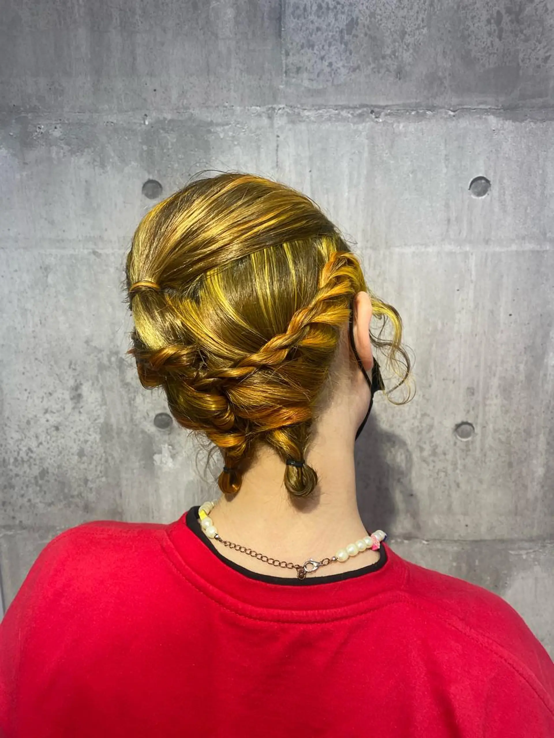 ミディアム ヘアアレンジ ナチュラル×色気パ ーマ 渋谷/マナミのヘアスタイル