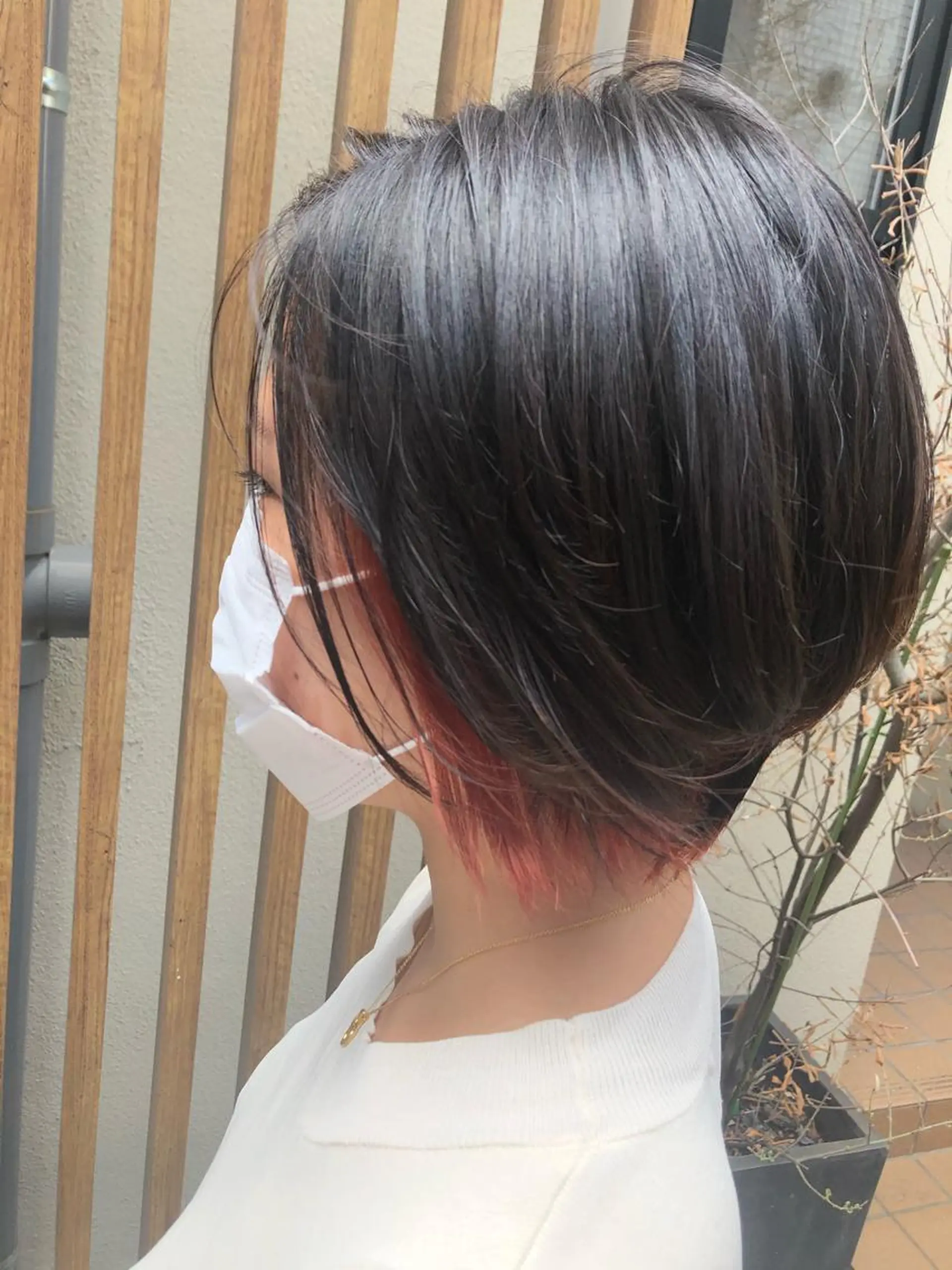 ショート カラー EMANON所属・梅田美容室 高山アヤのヘアスタイル