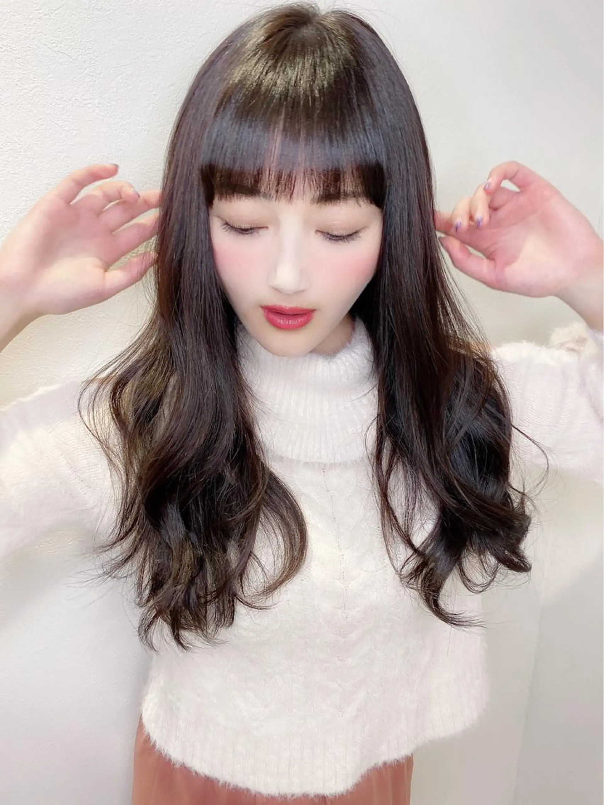 ロング カラー ヘアアレンジ 髪質改善/縮毛/新宿 🫧SUZUKA🫧のヘアスタイル
