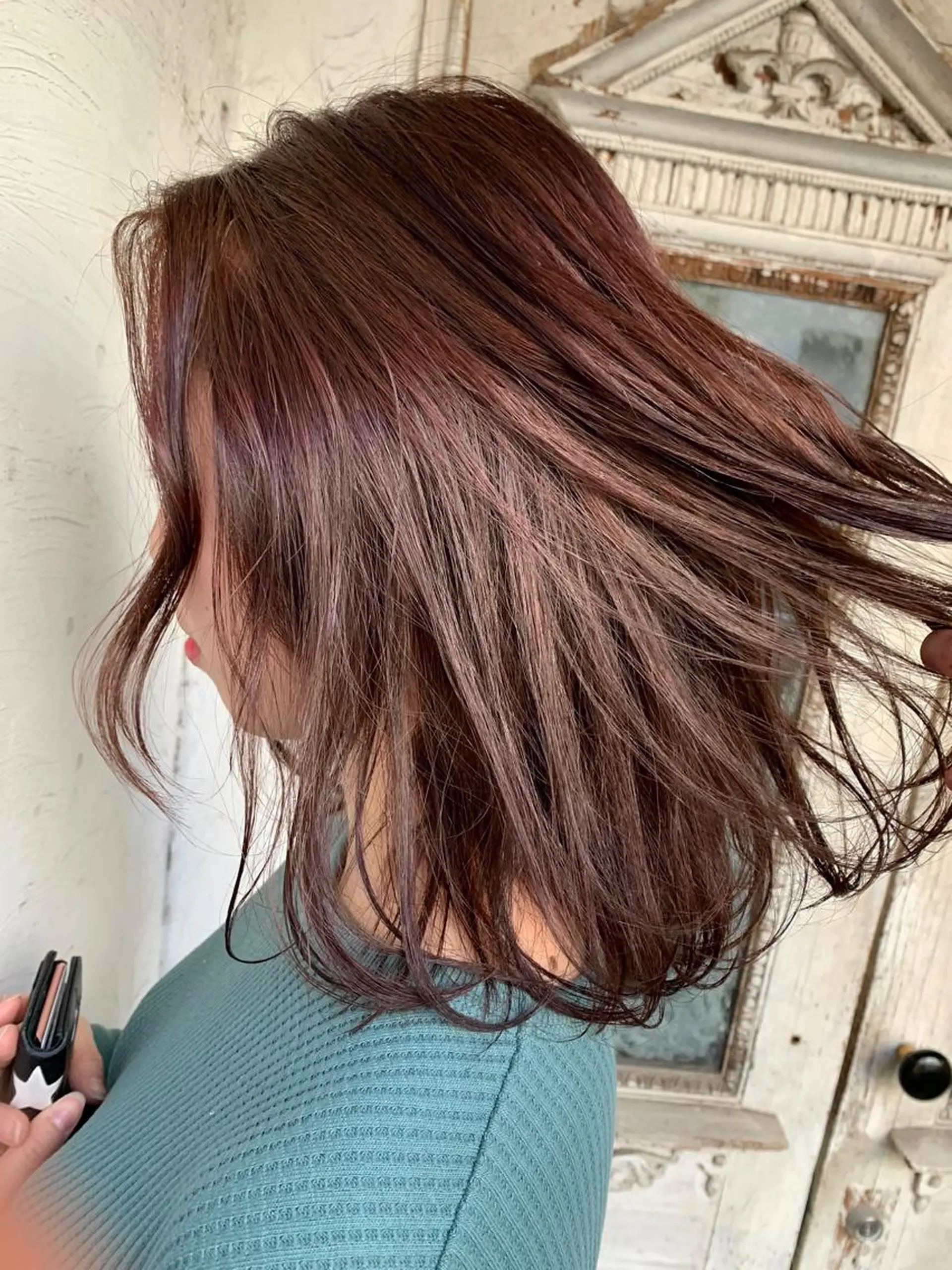 ミディアム カラー 似合わせカラー🫶 小川千波のヘアスタイル