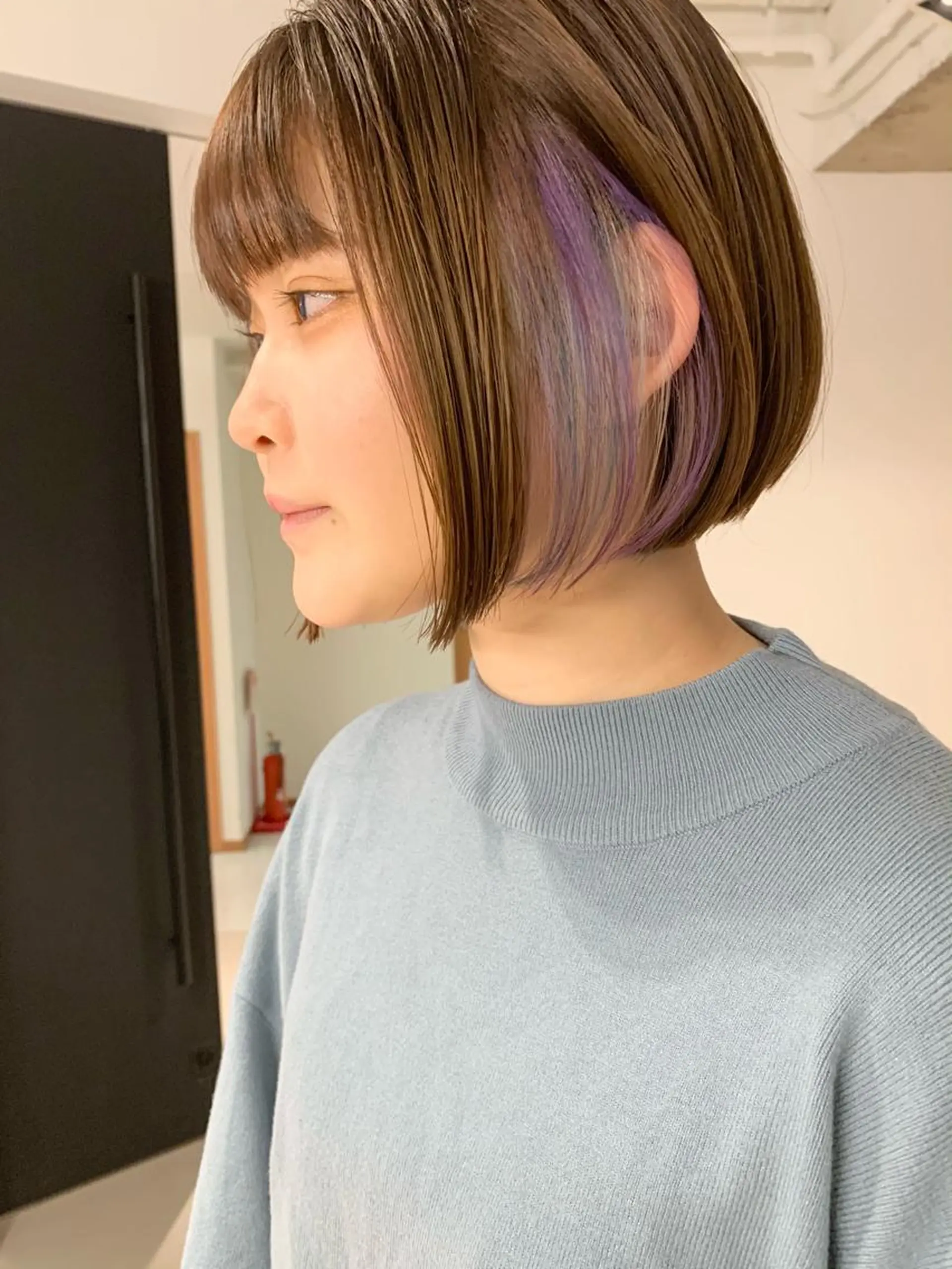 ショート カラー ボブ tension 【テンション】のヘアスタイル