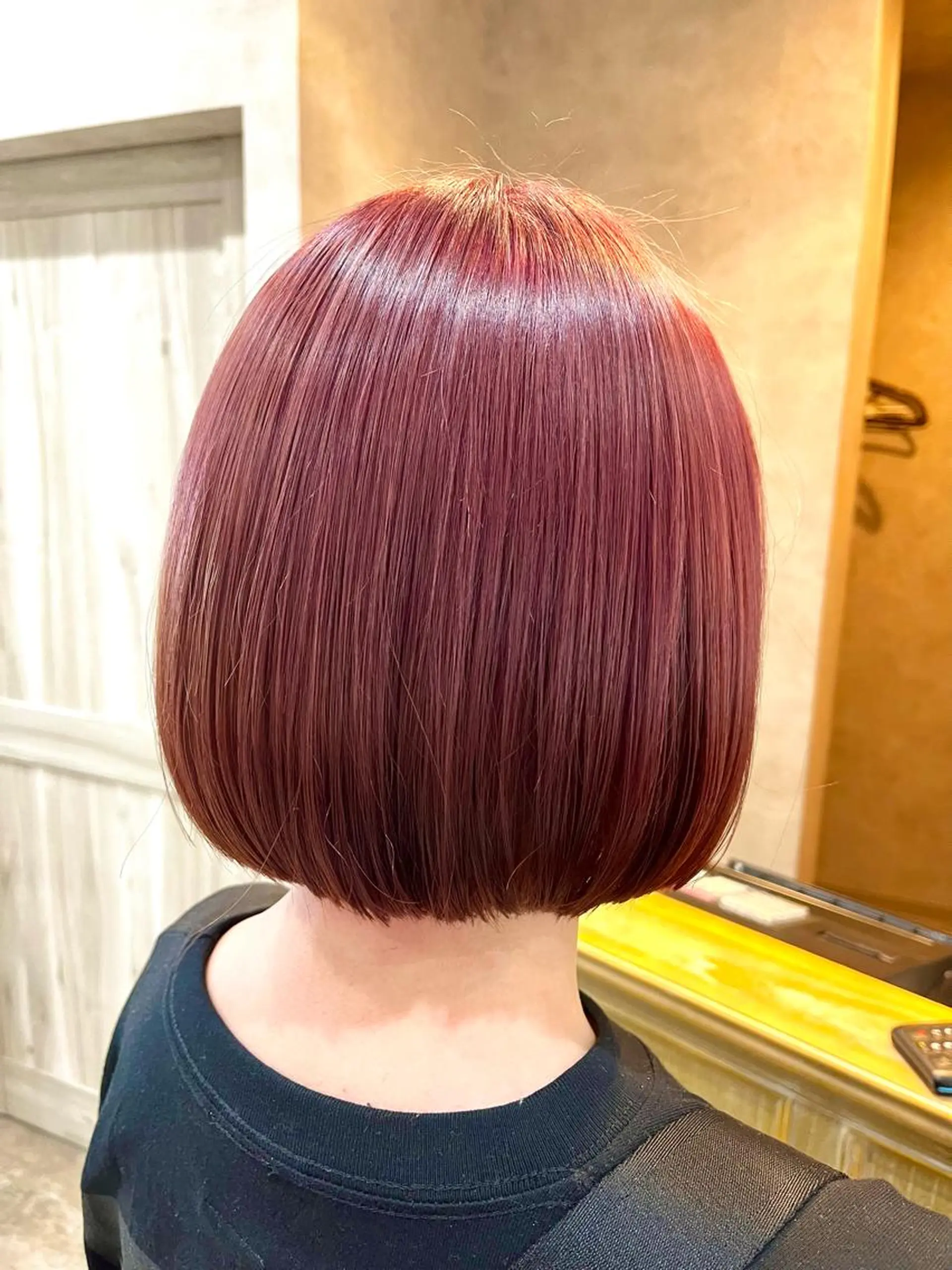 カラー ラベンダーカラー ラベンダーピンク ピンクカラー ✨レイヤー/柔らかベ ージュ青山✨のヘアスタイル