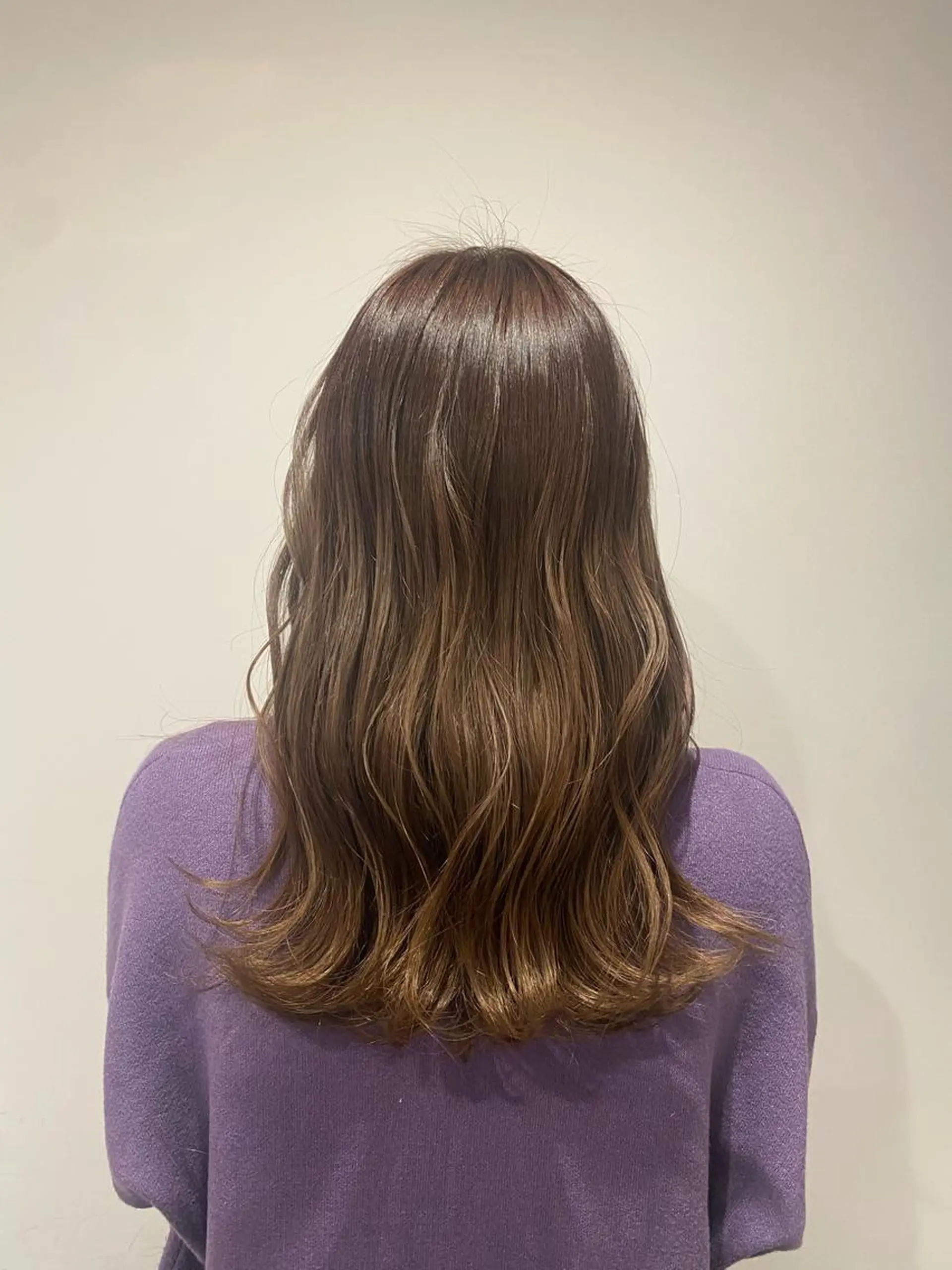 セミロング 後藤 美咲のヘアスタイル