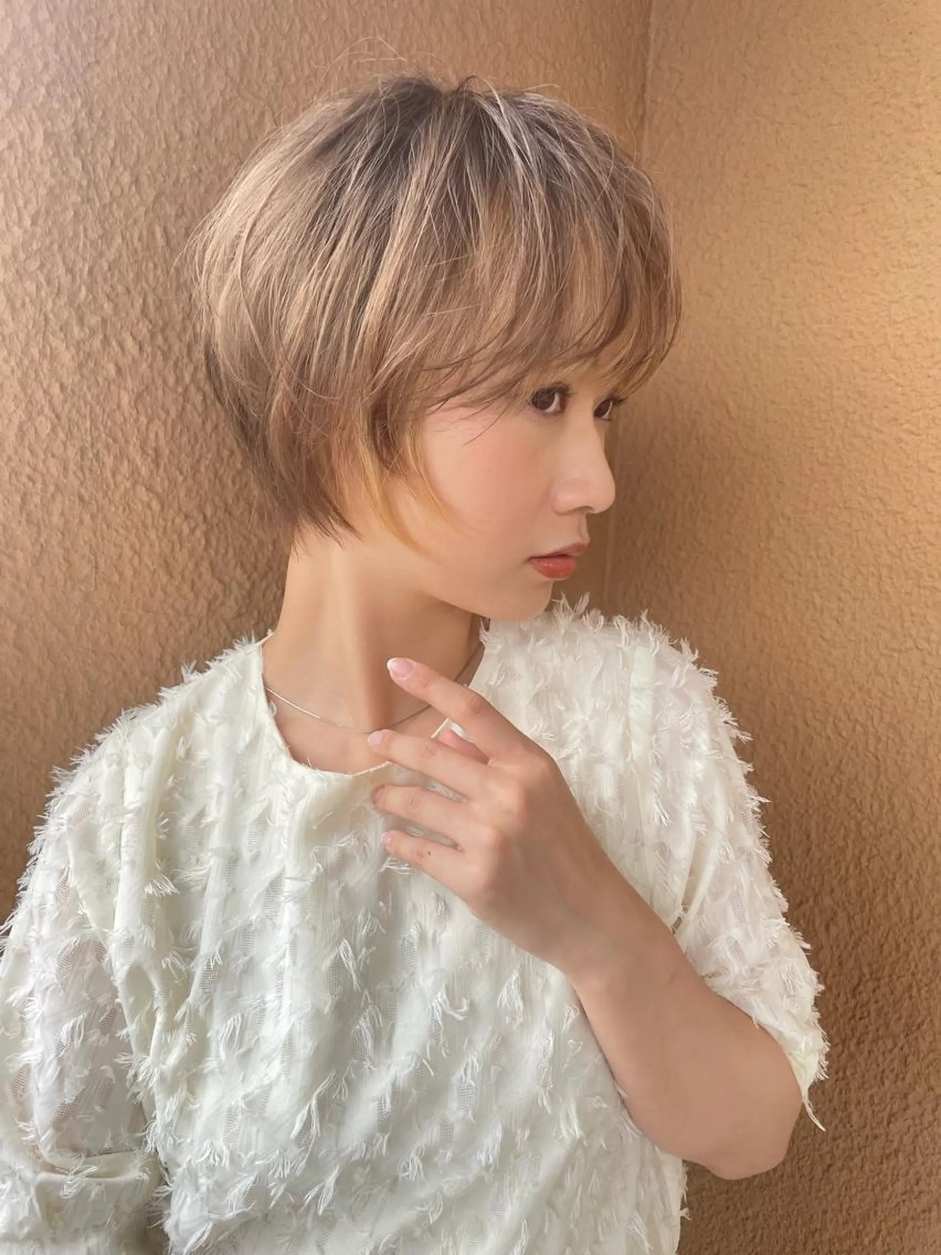 ショート happiness西大寺店所属・ショートショートボブ うるはのヘアスタイル