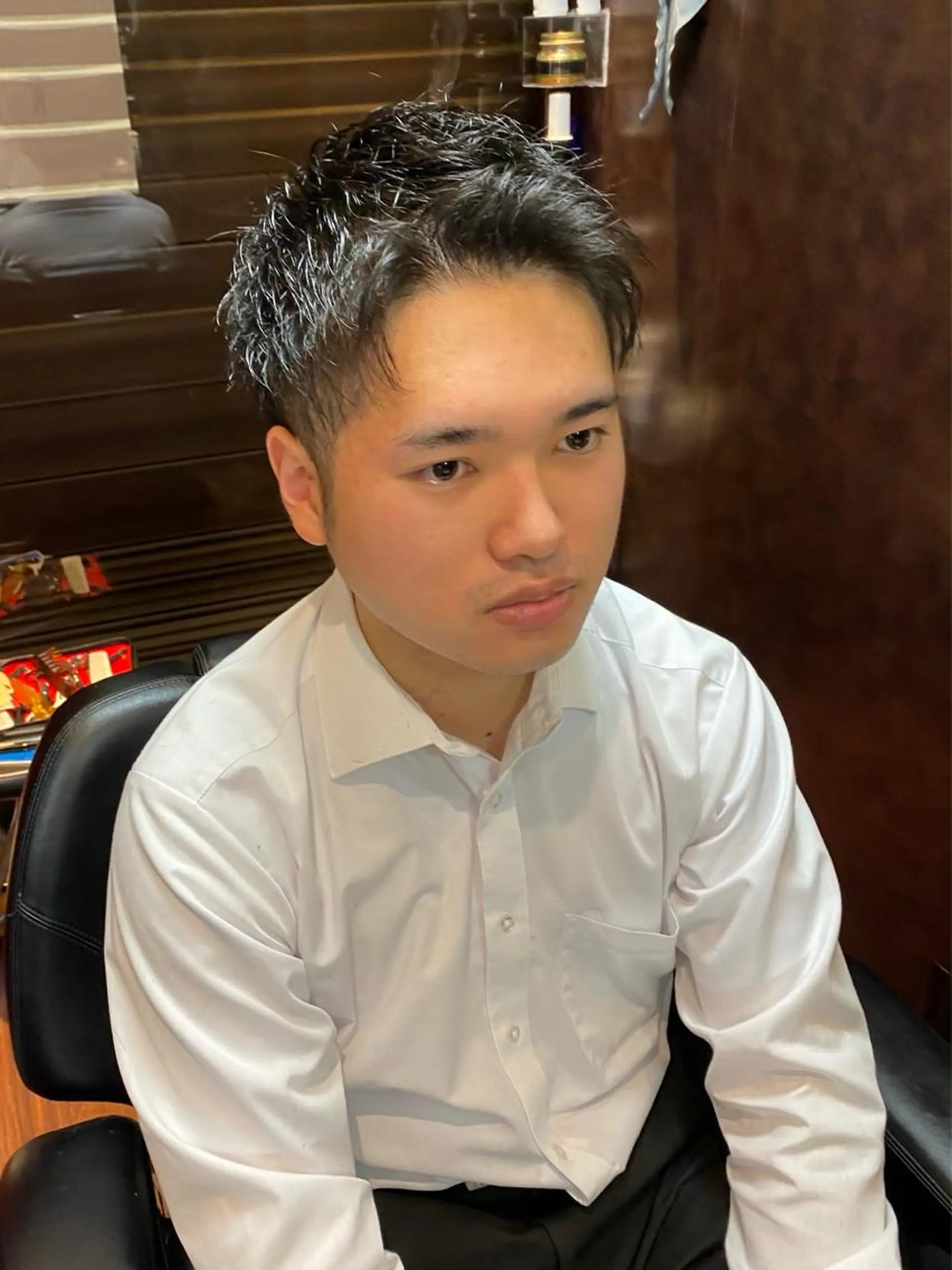 ショート メンズ 💈ヒロ銀座💈 ✨墓越聖菜✨のヘアスタイル