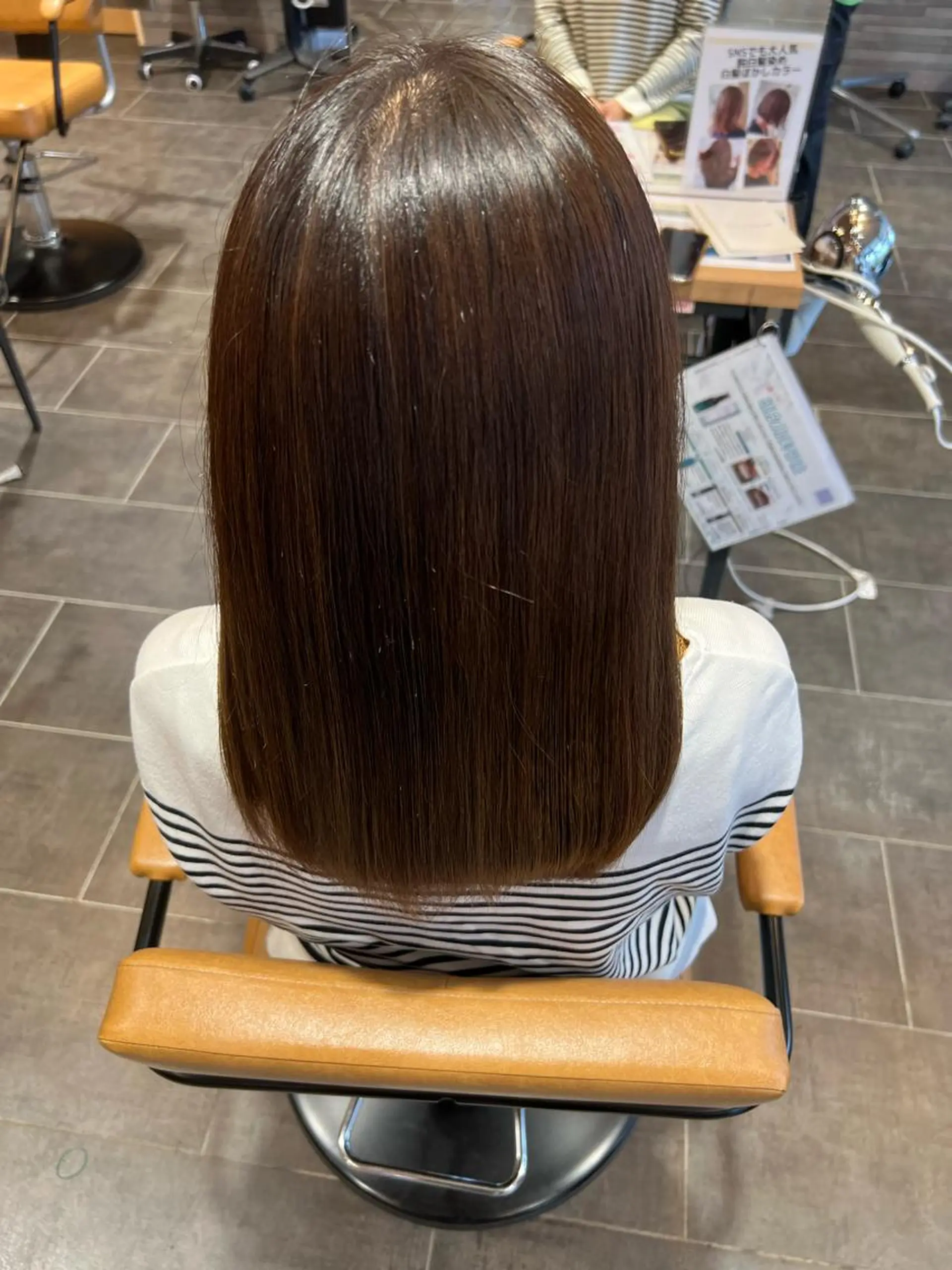 ロング カラー トリートメント ツヤ髪の匠/髪質改善 山本晃太のヘアスタイル