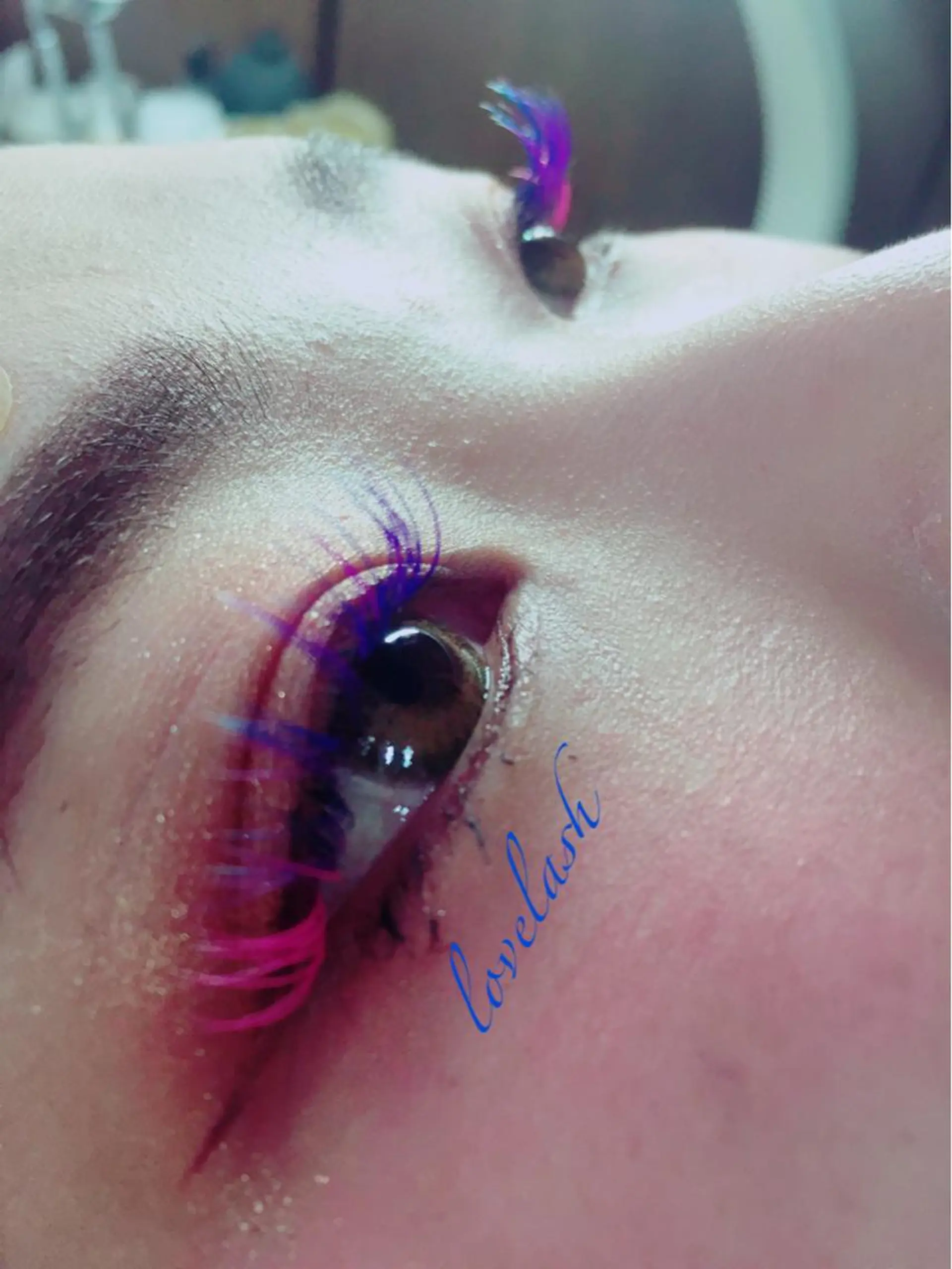 マツエク・マツパ カラーマツエク LOVELASH所属・恵比寿 LOVELASHのマツエク・マツパデザイン