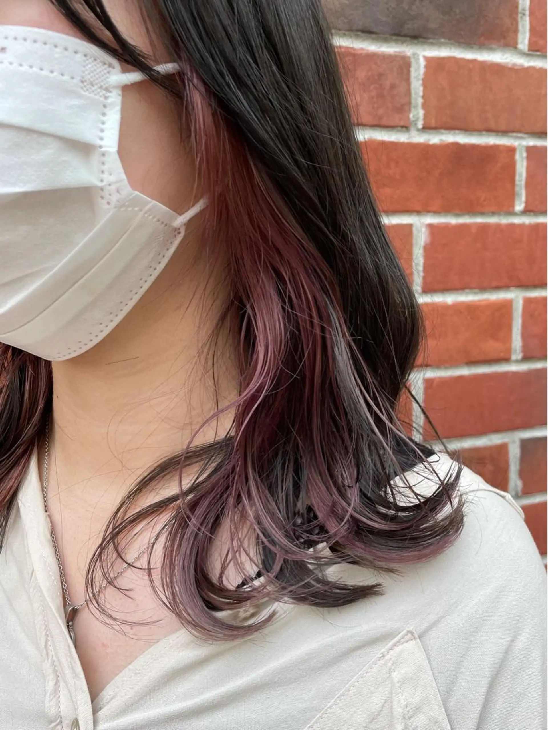 セミロング 小林 愛花のヘアスタイル