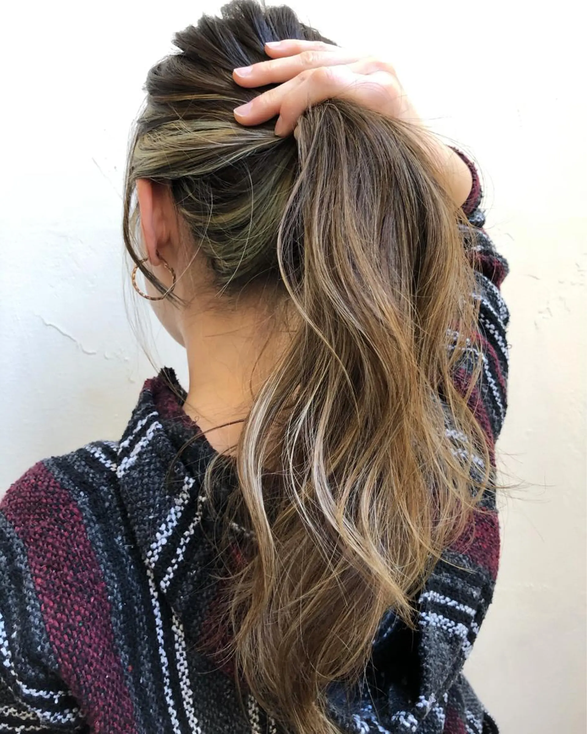 セミロング カラー ハイライトカラー ハイライト luve heart's And Be  minamisemba所属・脇坂 佳世の眉毛・アイブロウイメージ