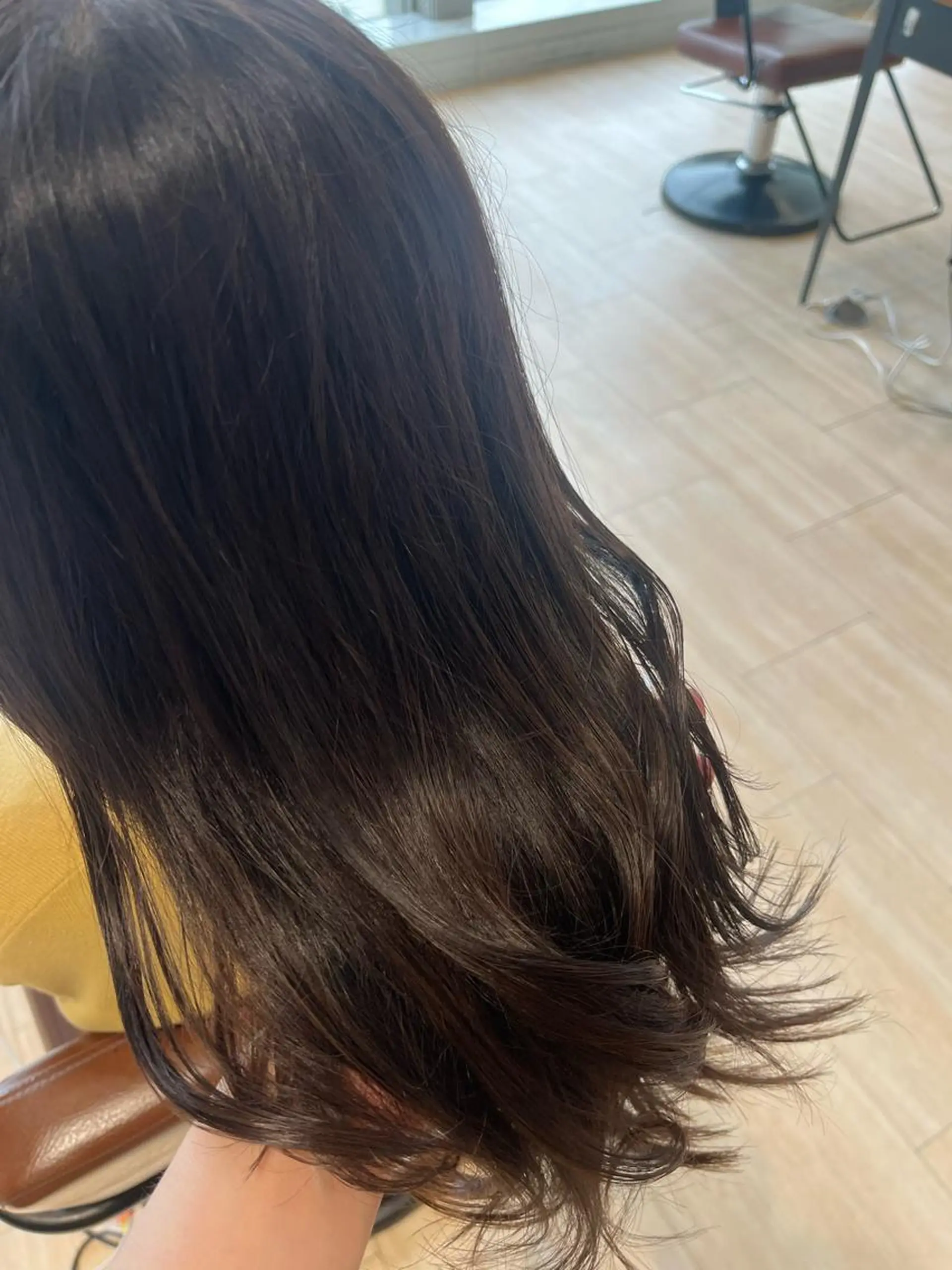 セミロング カラー レイヤーカット/韓国 ヘア/LILICAのヘアスタイル