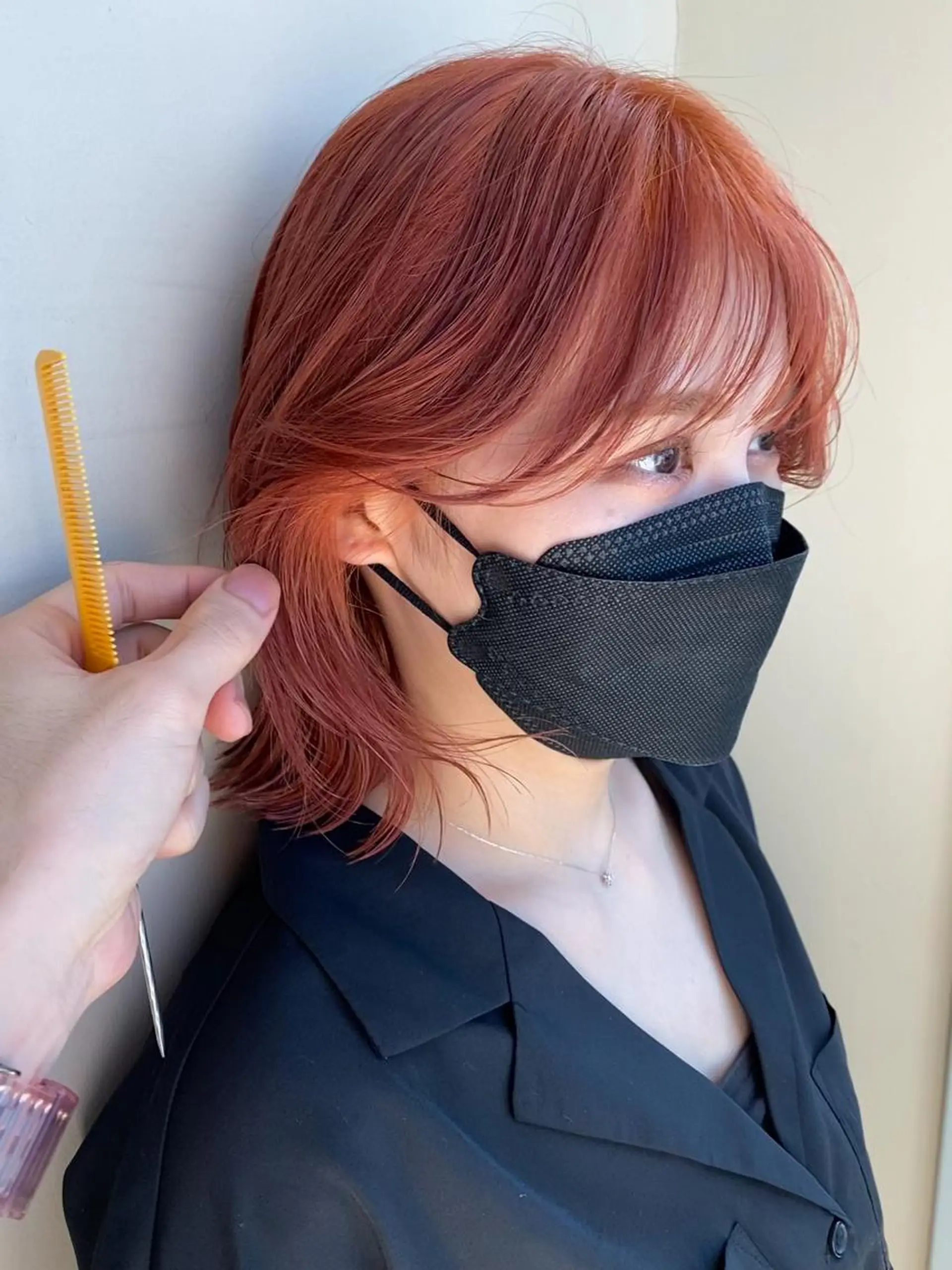 ミディアム くびれヘア 顔周りカット 小顔カット トリートメント 【1日2名様限定】 AFLOAT白川雄副のヘアスタイル