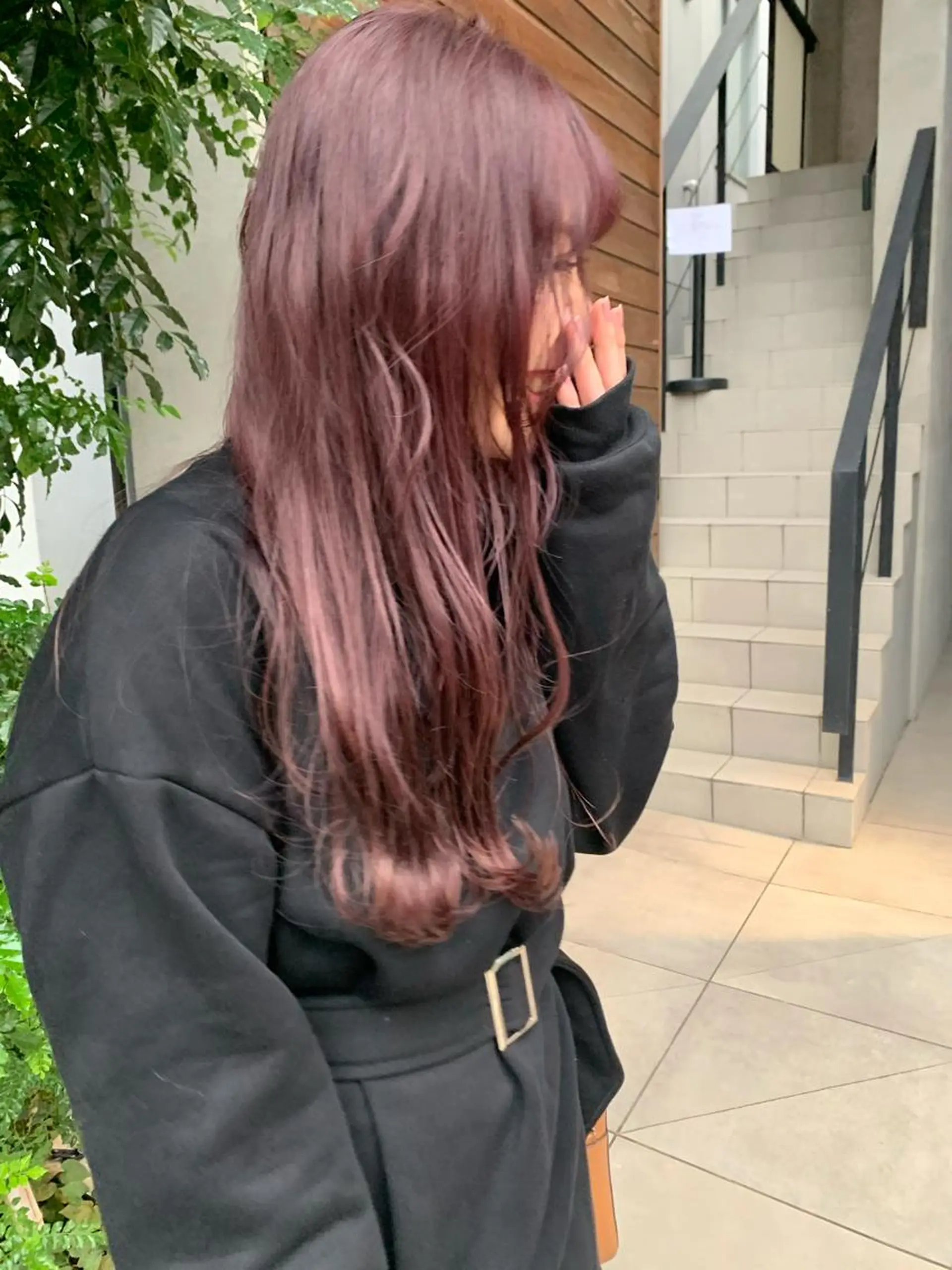 ロング カラー マツエク・マツパ ヘアカラー トリートメント ハイトーン&暗髪🔥 表参道二刀流マエダのヘアスタイル